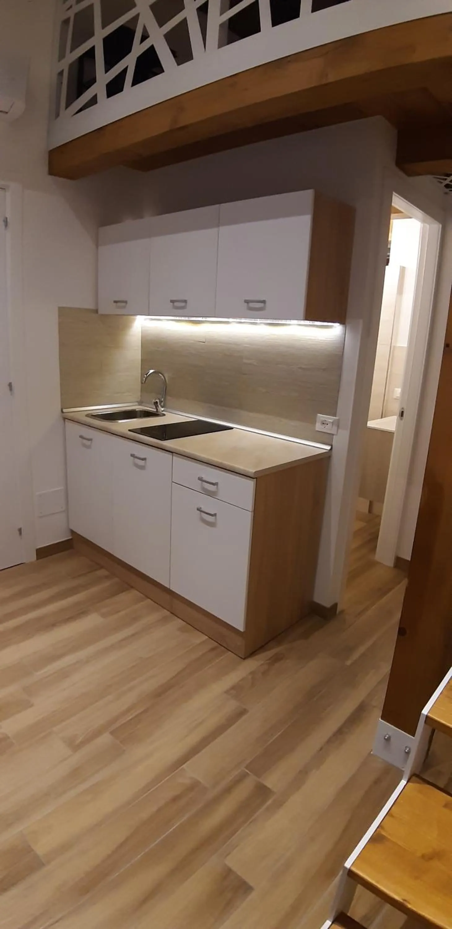 Kitchen or kitchenette in B&B il Fienile del Borgo