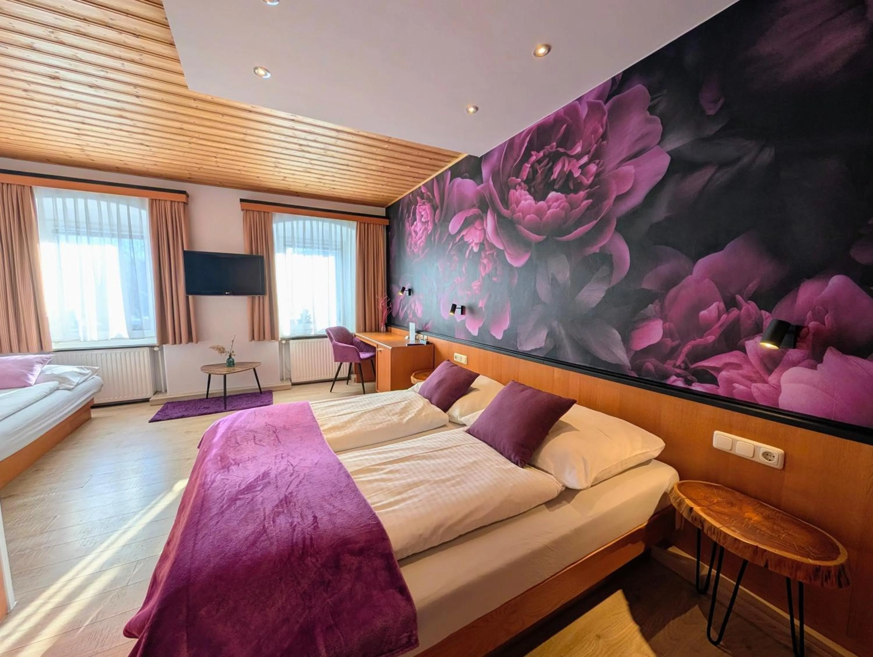 Bed in Hotel Apartment Das Au- Gut