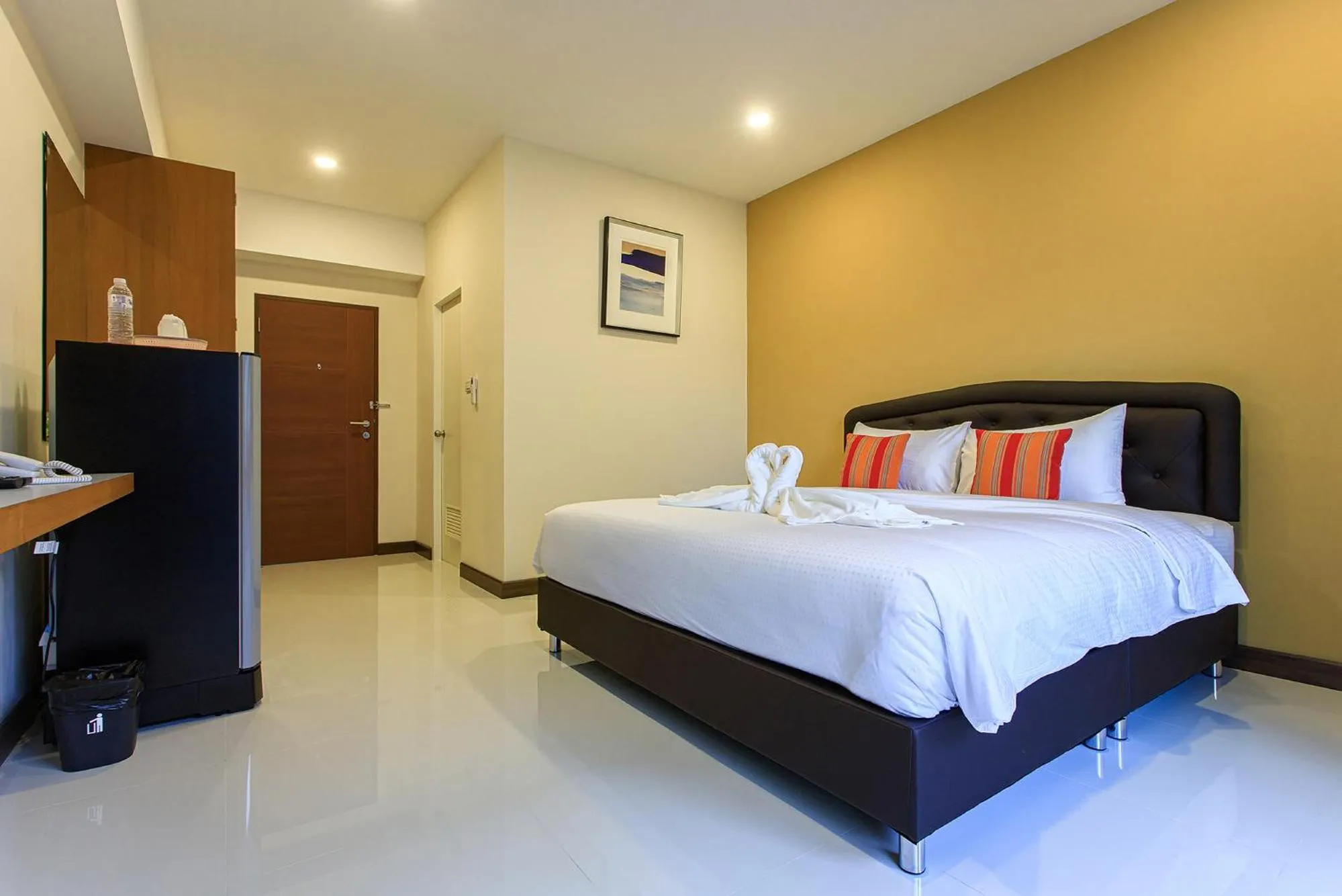 Bed in Chanapat Hotel