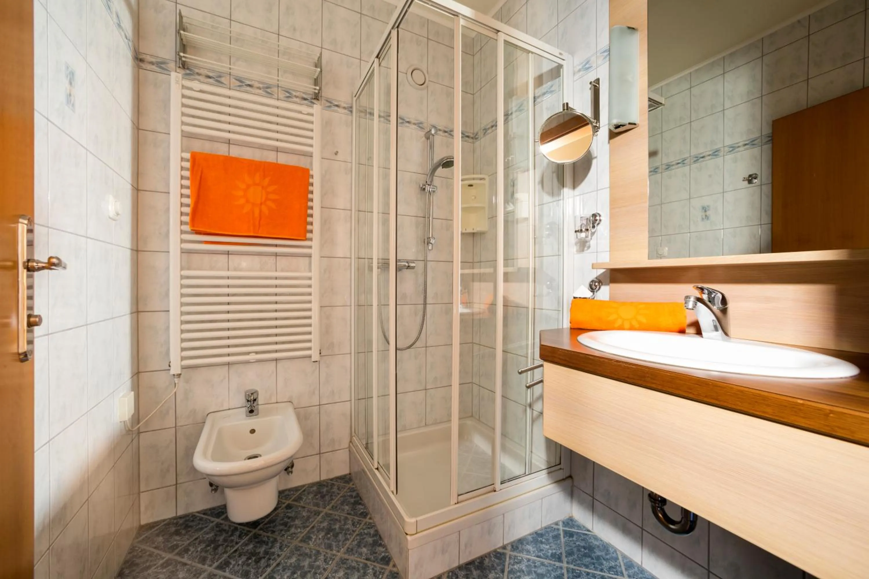 Bathroom in Hotel Panoramahof Loipersdorf