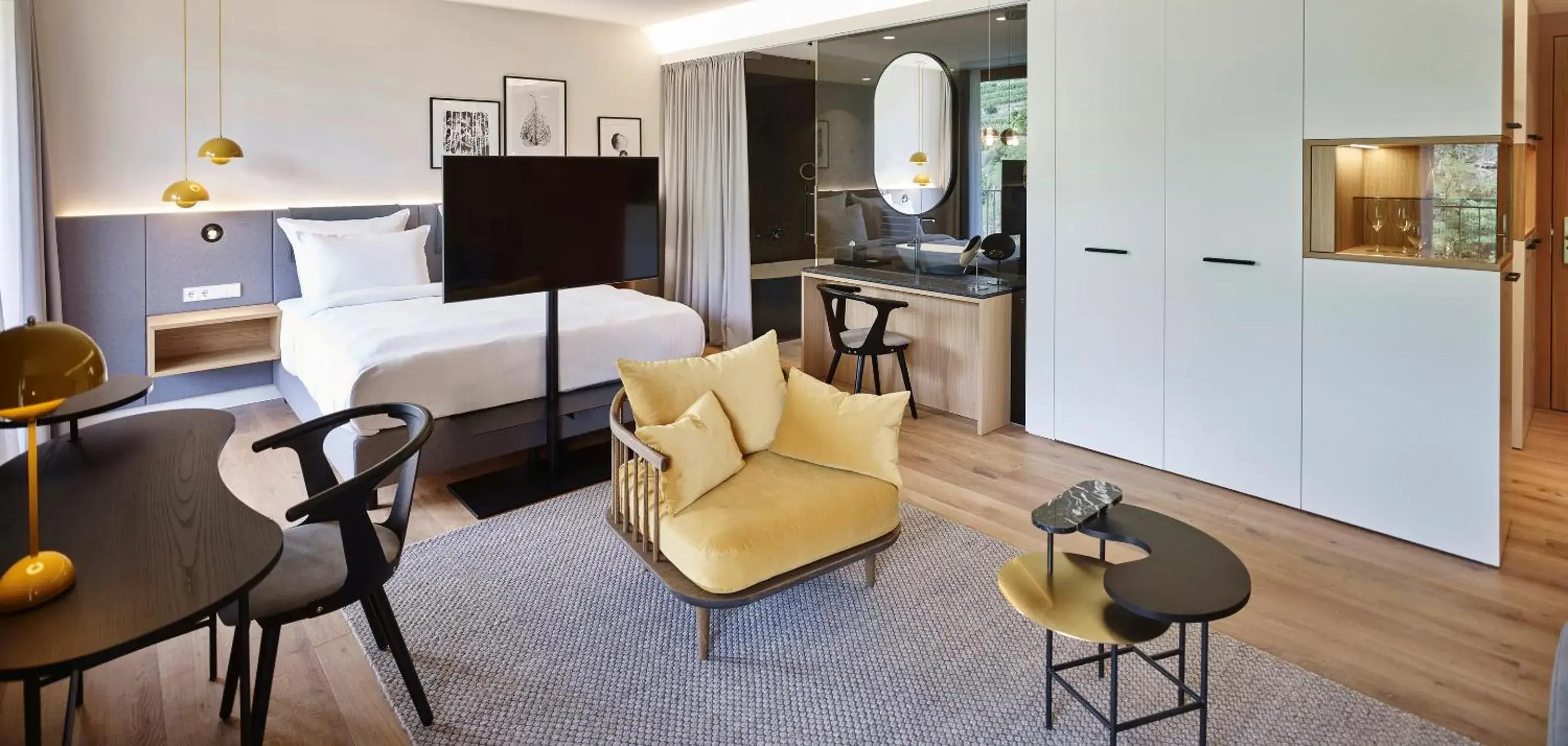 Living room in Steigenberger Hotel & Spa Krems Living room in Steigenberger Hotel & Spa Krems