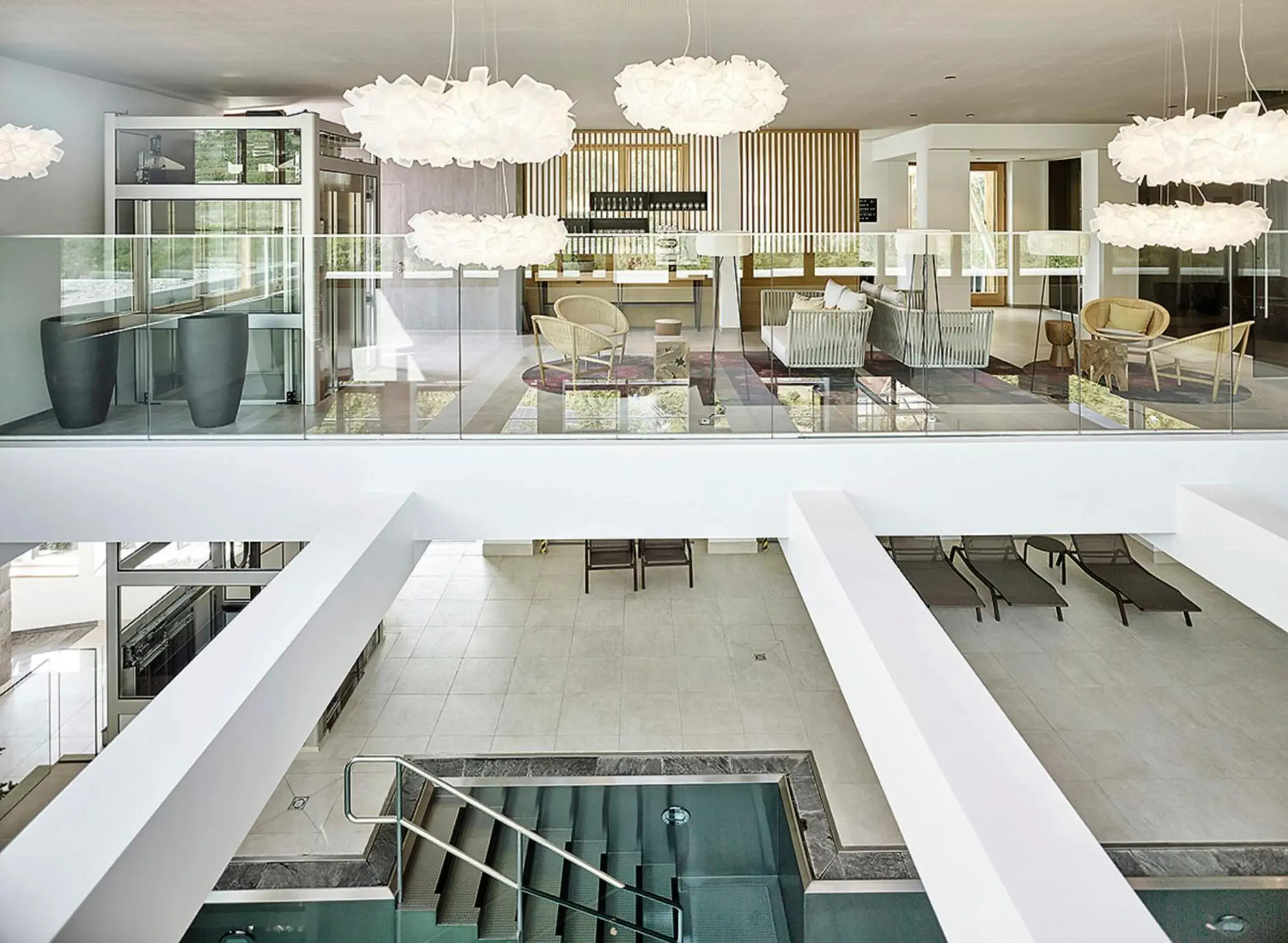 Swimming pool in Steigenberger Hotel & Spa Krems Swimming pool in Steigenberger Hotel & Spa Krems