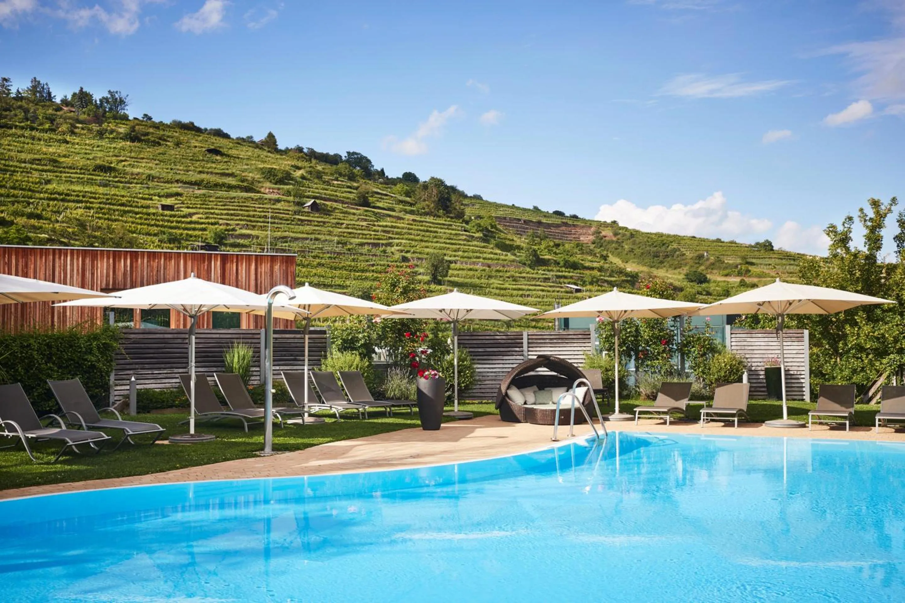 Pool view in Steigenberger Hotel & Spa Krems