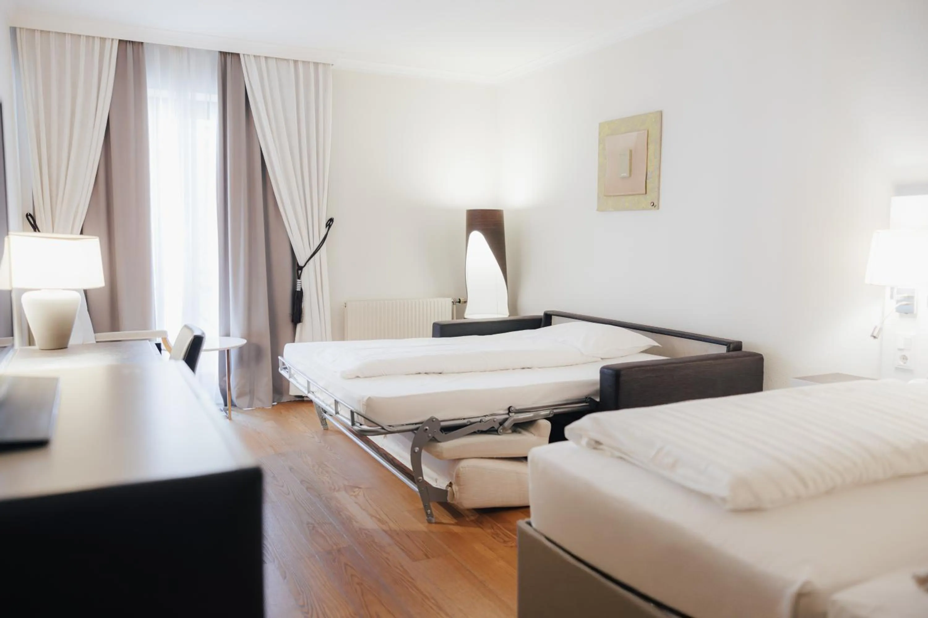 Bedroom, Bed in Steigenberger Hotel & Spa Krems