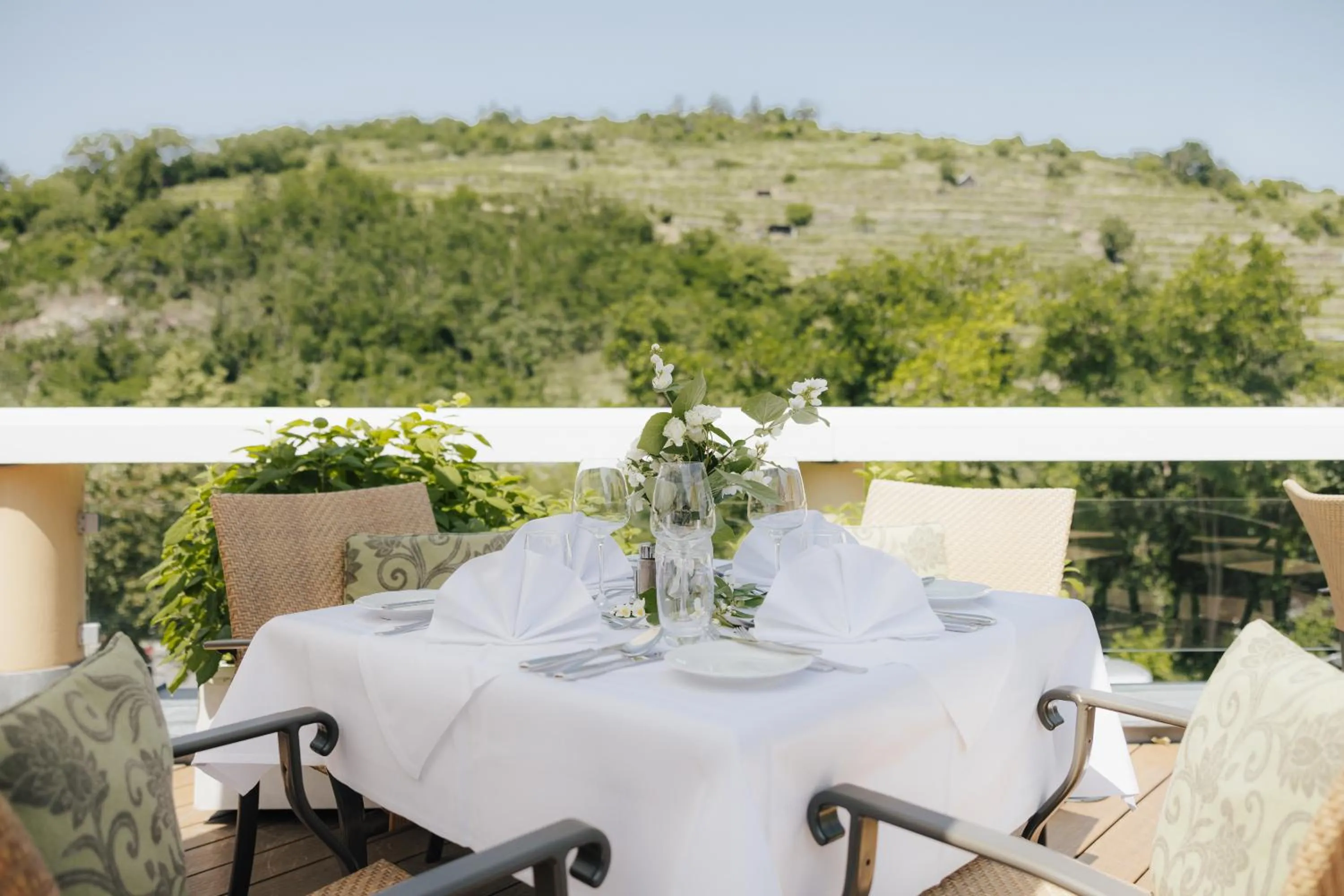 Restaurant/places to eat in Steigenberger Hotel & Spa Krems