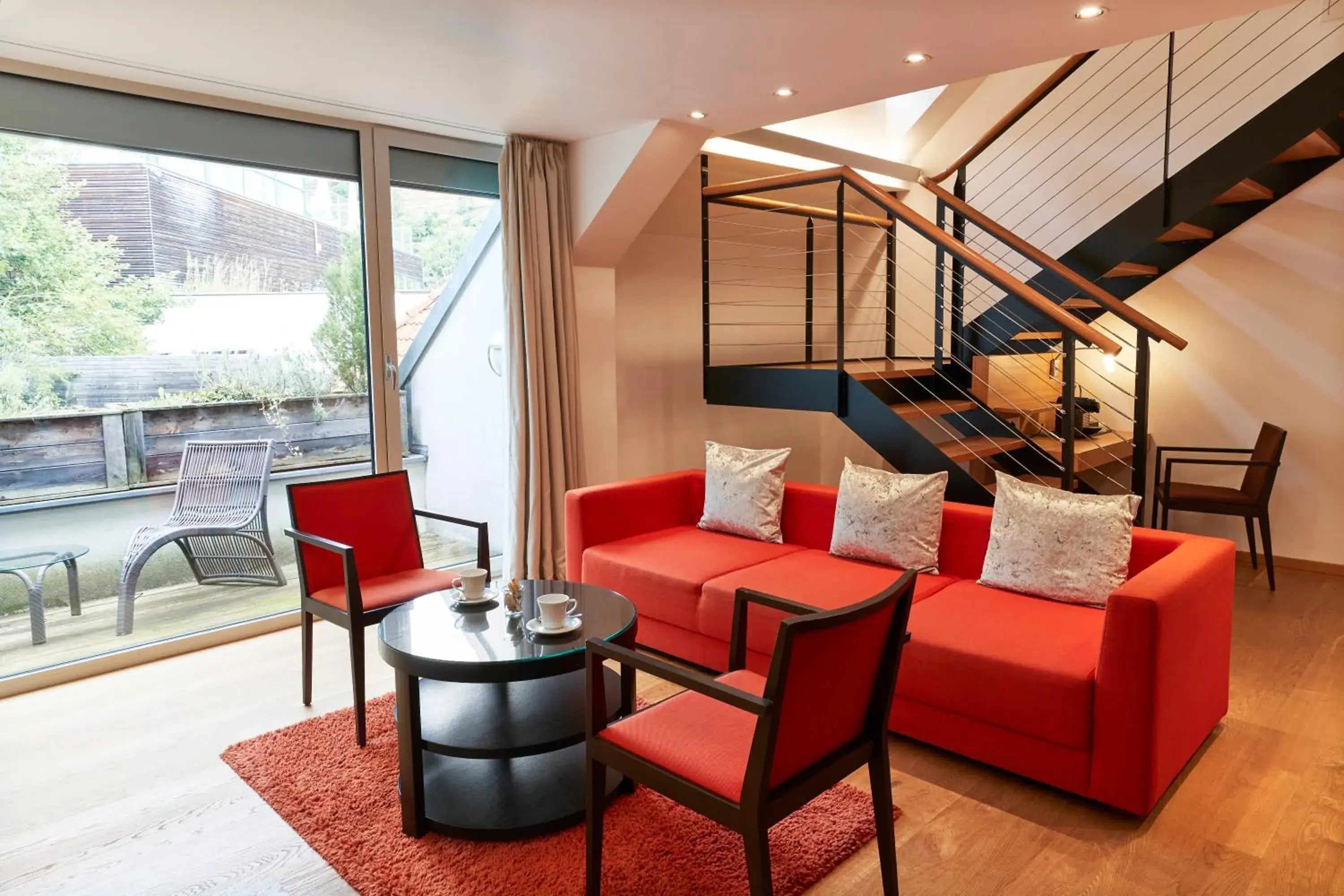 Maisonette Suite with balcony - single occupancy in Steigenberger Hotel & Spa Krems Maisonette Suite with balcony - single occupancy in Steigenberger Hotel & Spa Krems