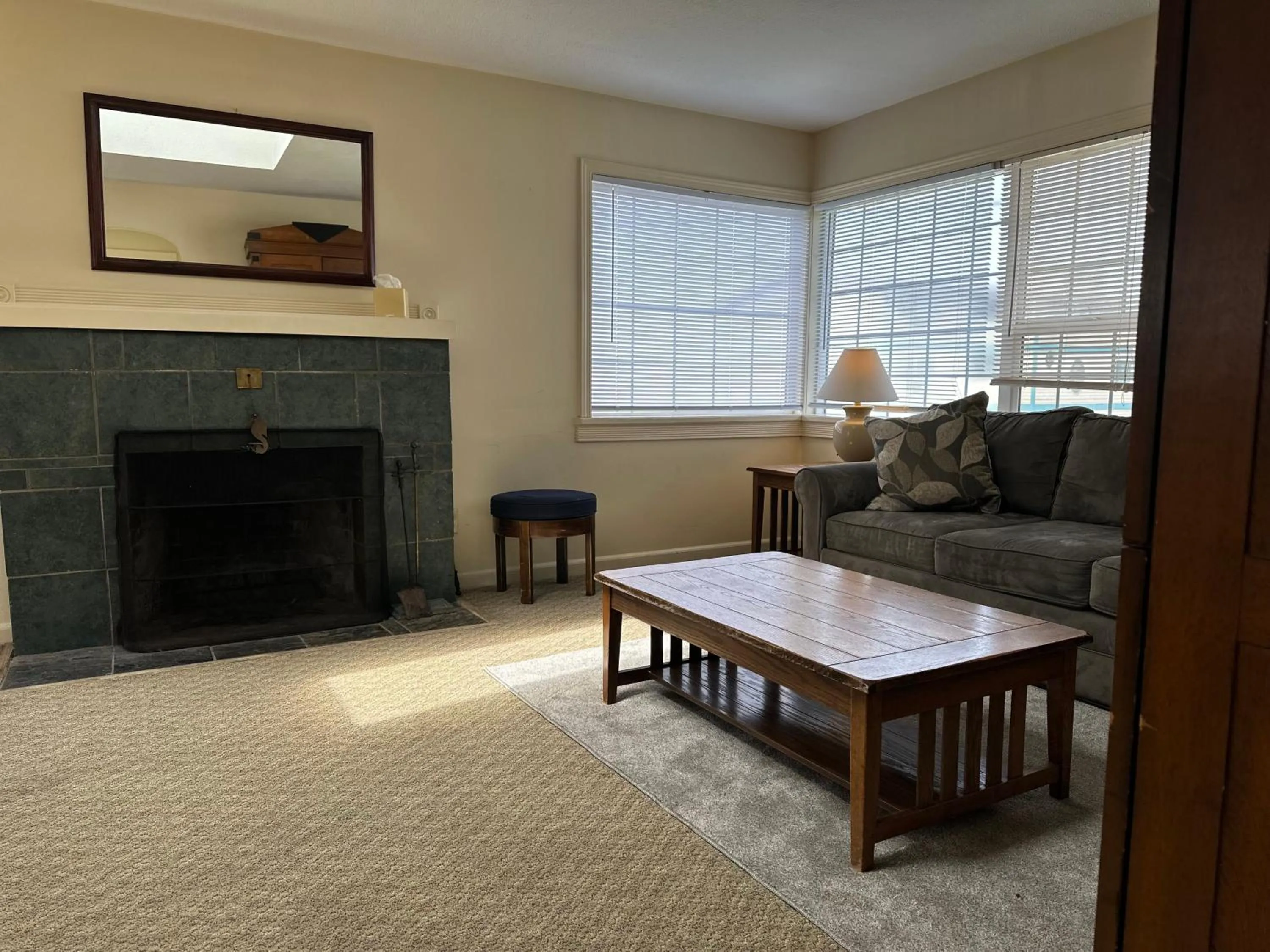 Seating area in Seahorse Oceanfront Lodge