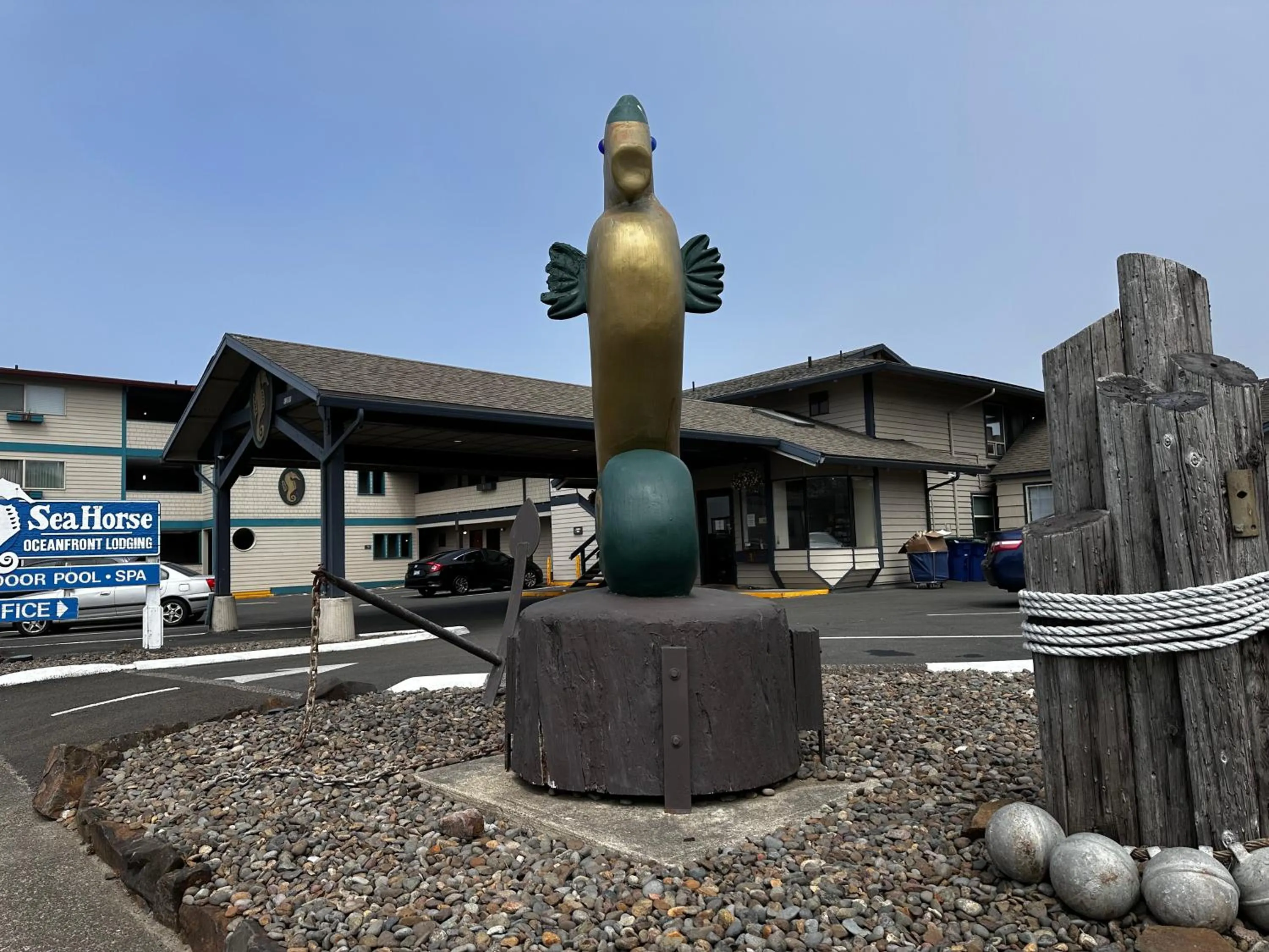 Property building in Seahorse Oceanfront Lodge