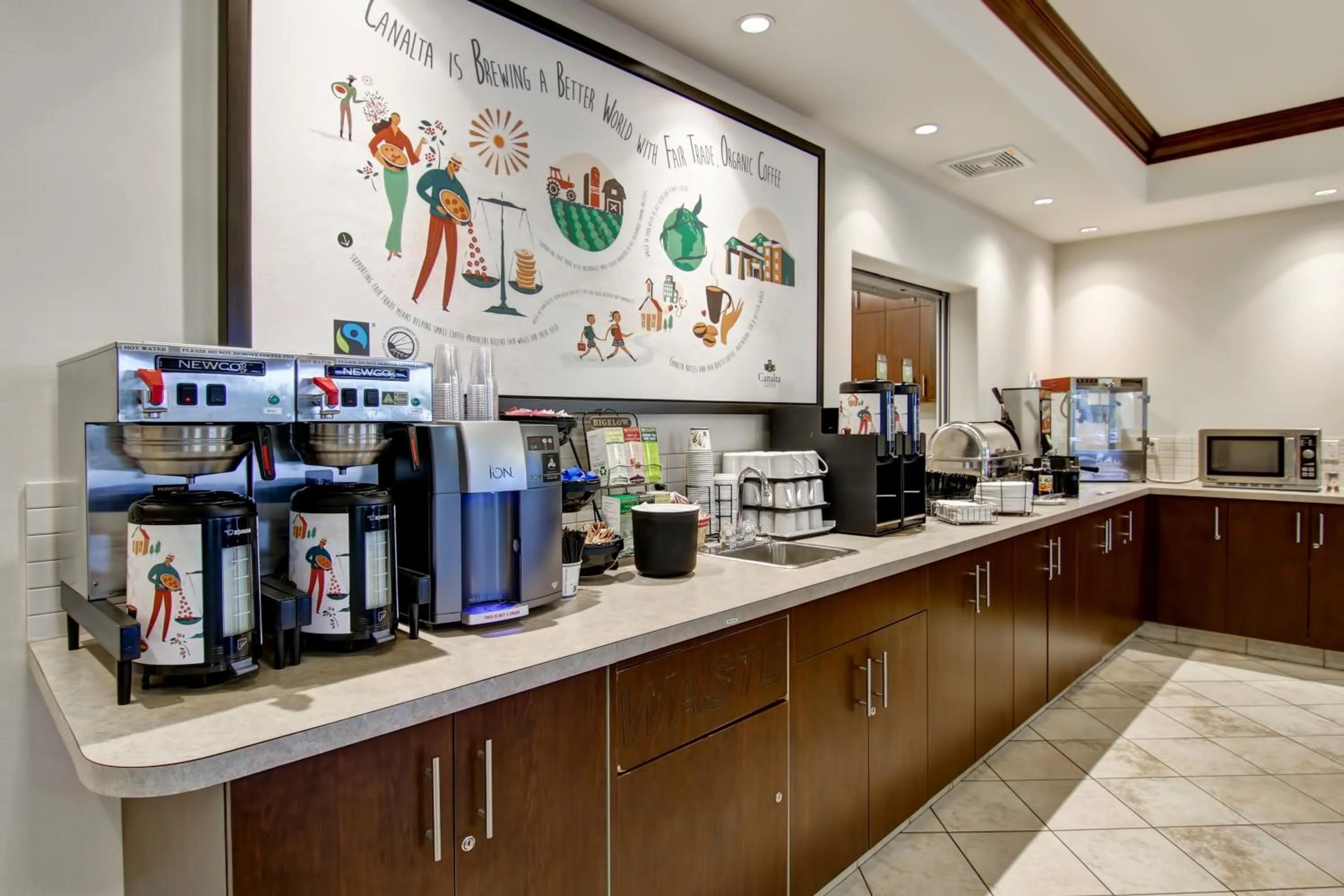 Breakfast in Canalta Hotel Melfort