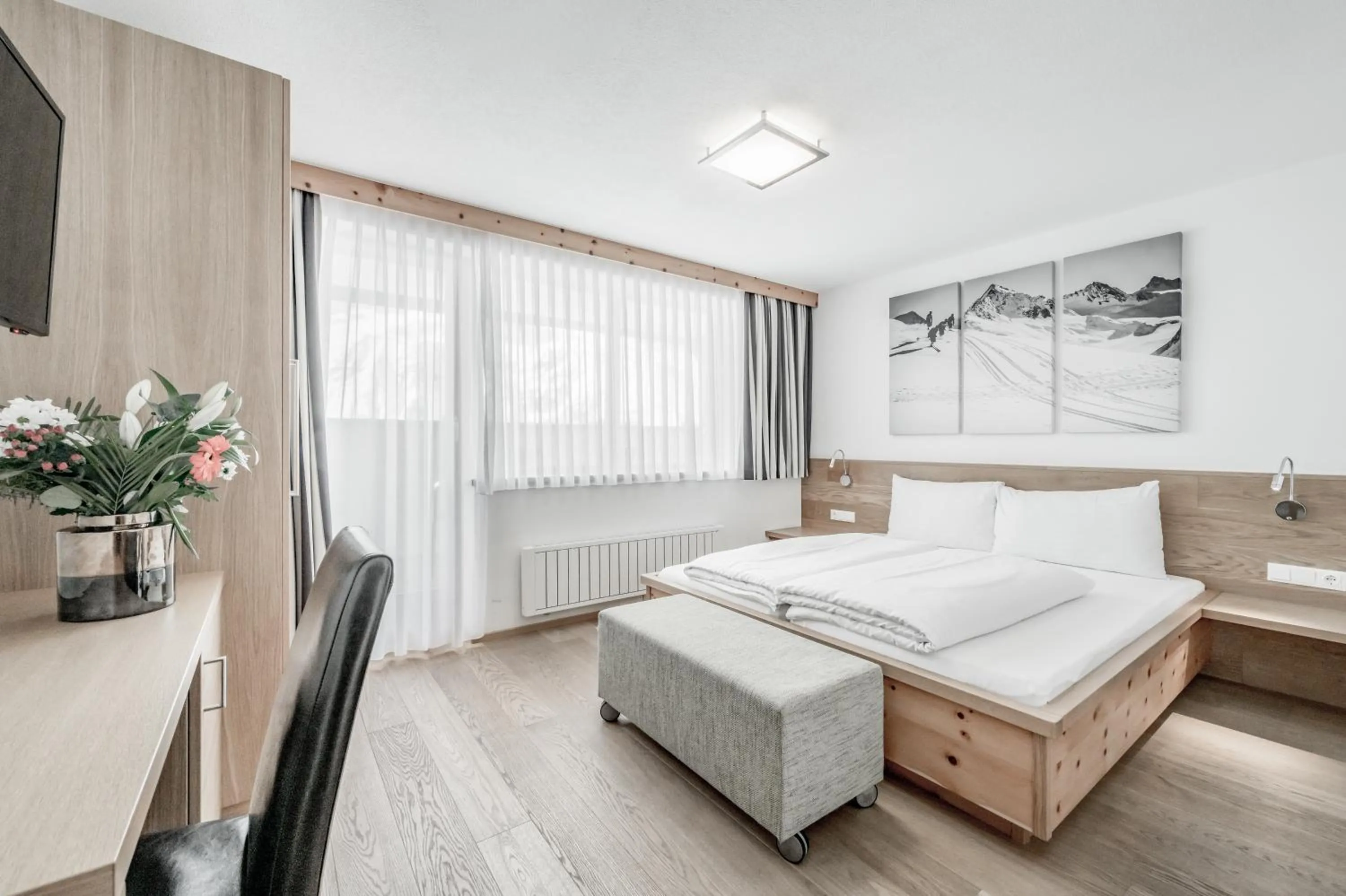 Bed in Sporthotel Olymp