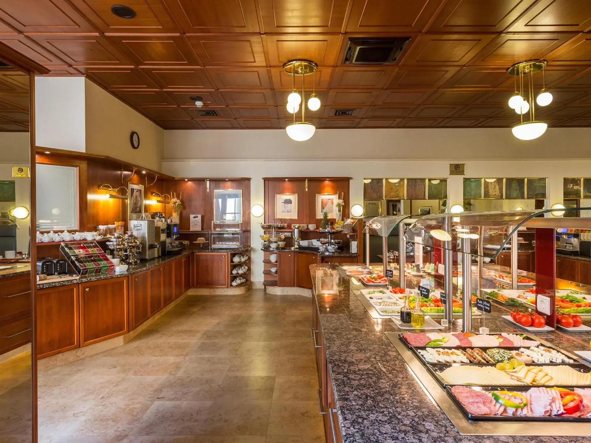 Buffet breakfast in Austria Classic Hotel Wien Buffet breakfast in Austria Classic Hotel Wien