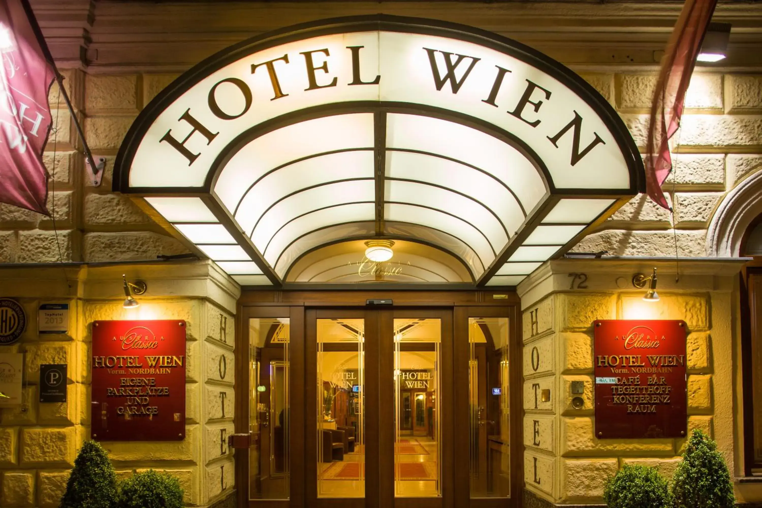 Facade/entrance in Austria Classic Hotel Wien Facade/entrance in Austria Classic Hotel Wien