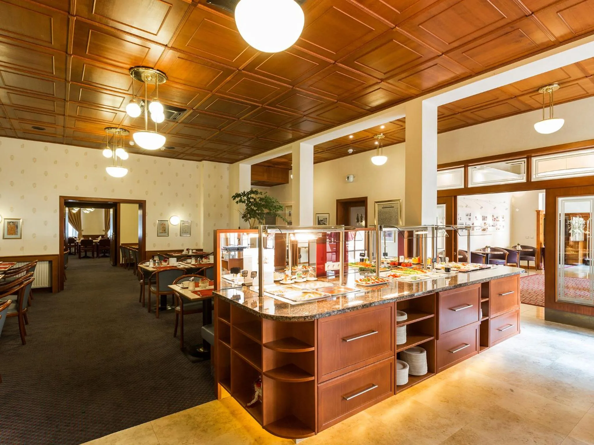 Buffet breakfast in Austria Classic Hotel Wien