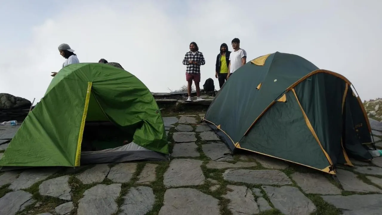 Triund trek and camping