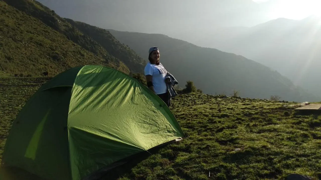 Triund trek and camping
