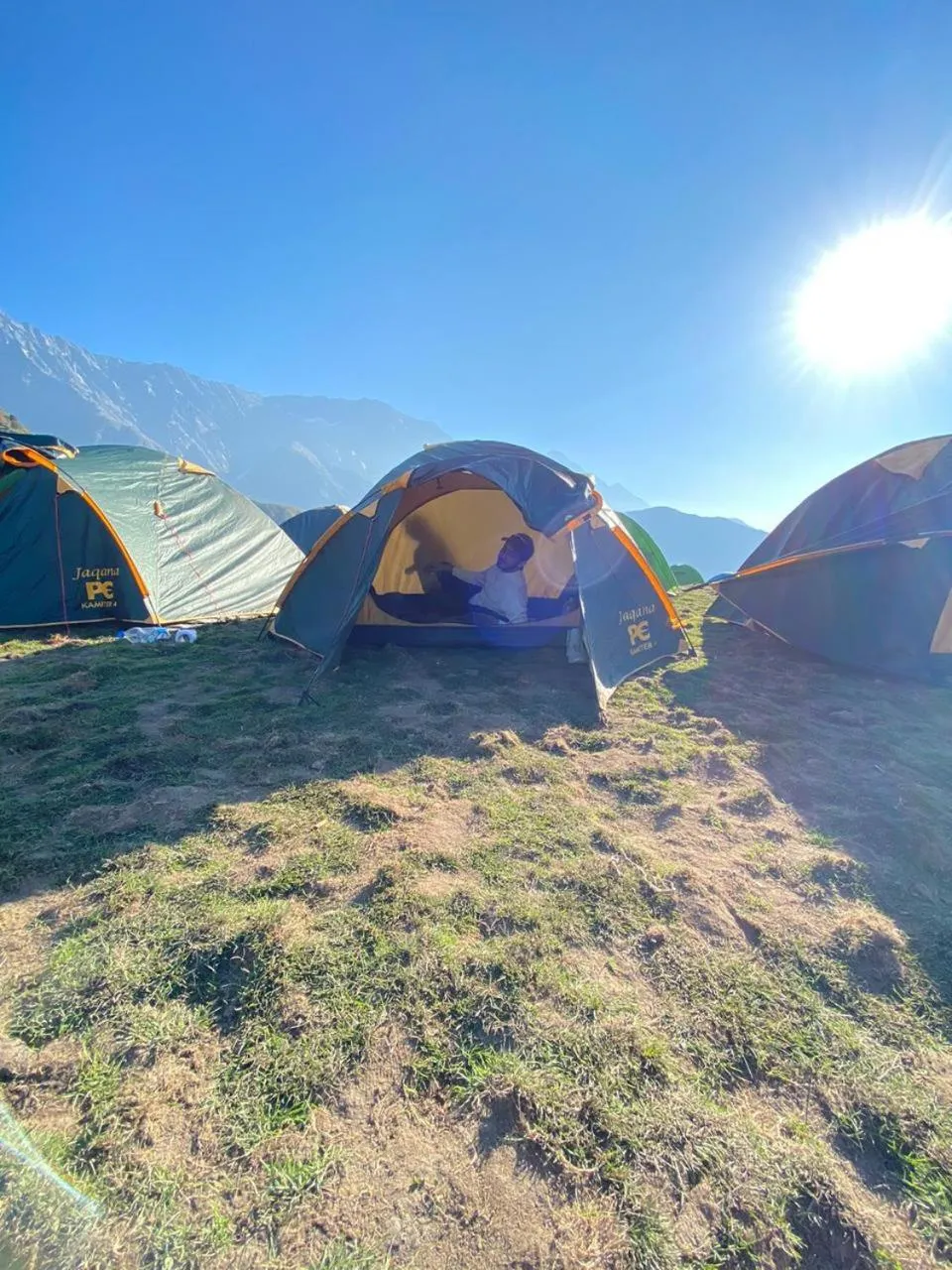 Triund trek and camping