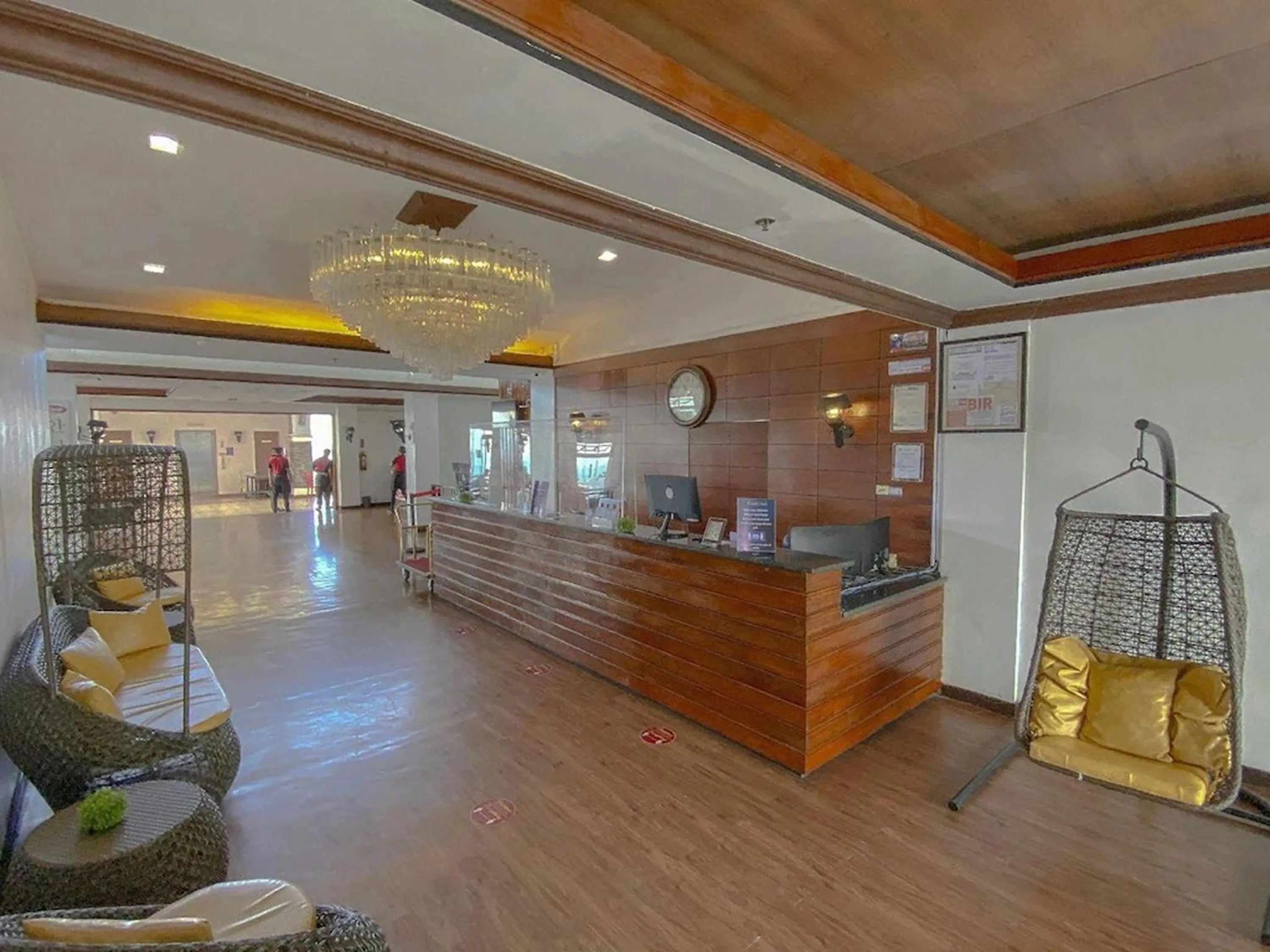 Lobby or reception in Tagaytay Hotel SixB