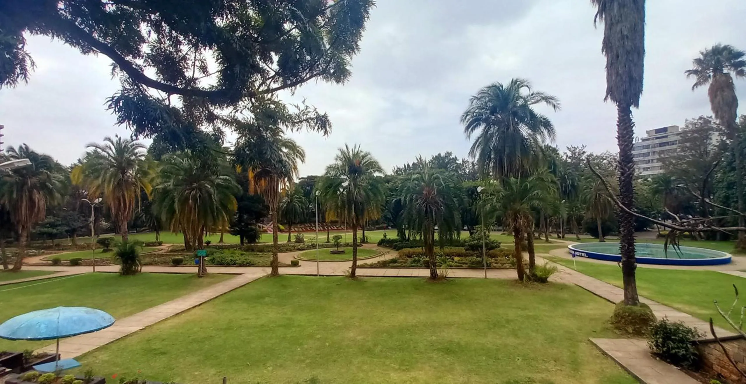 Garden in GHION HOTEL