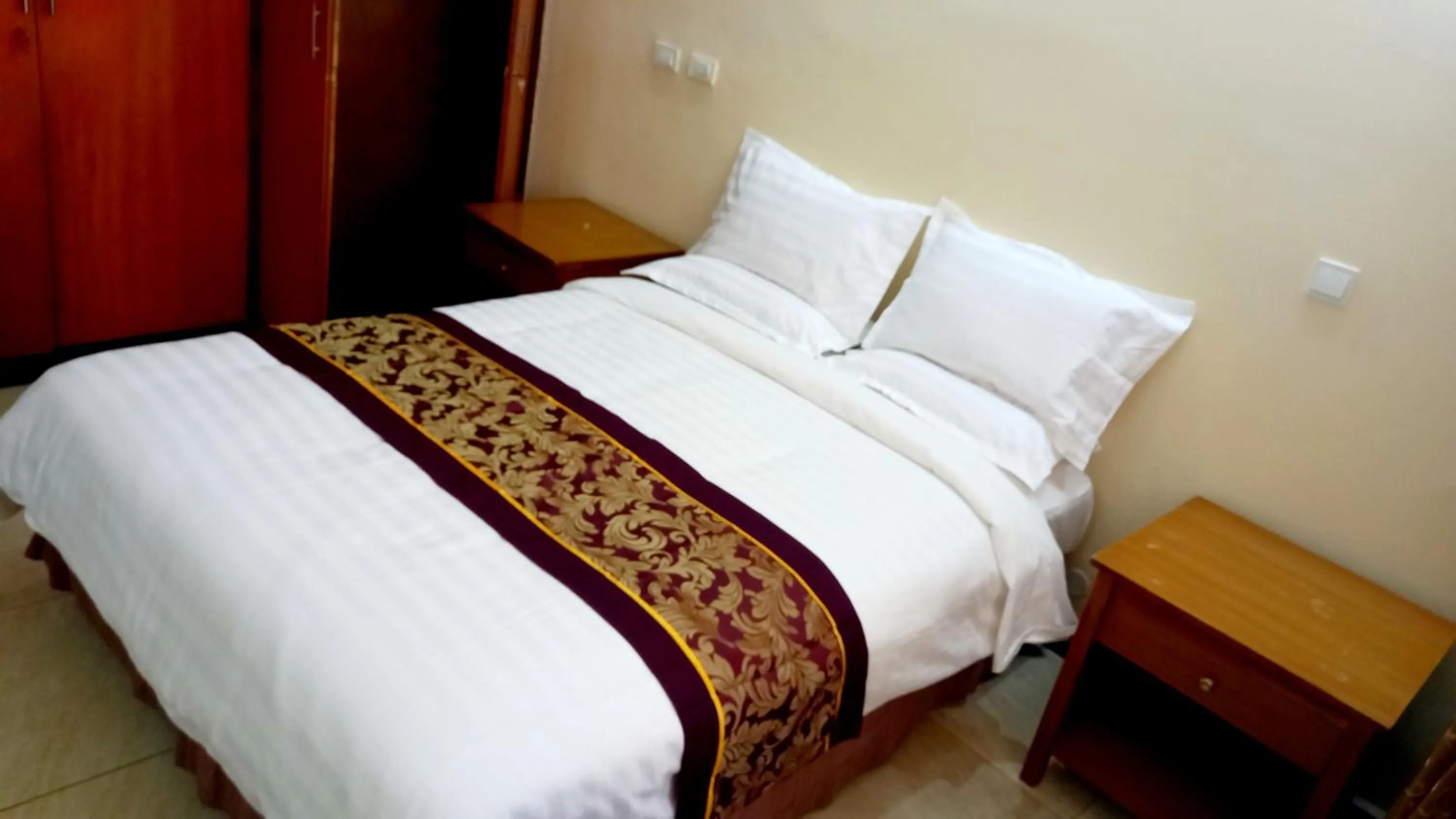 Bed in GHION HOTEL