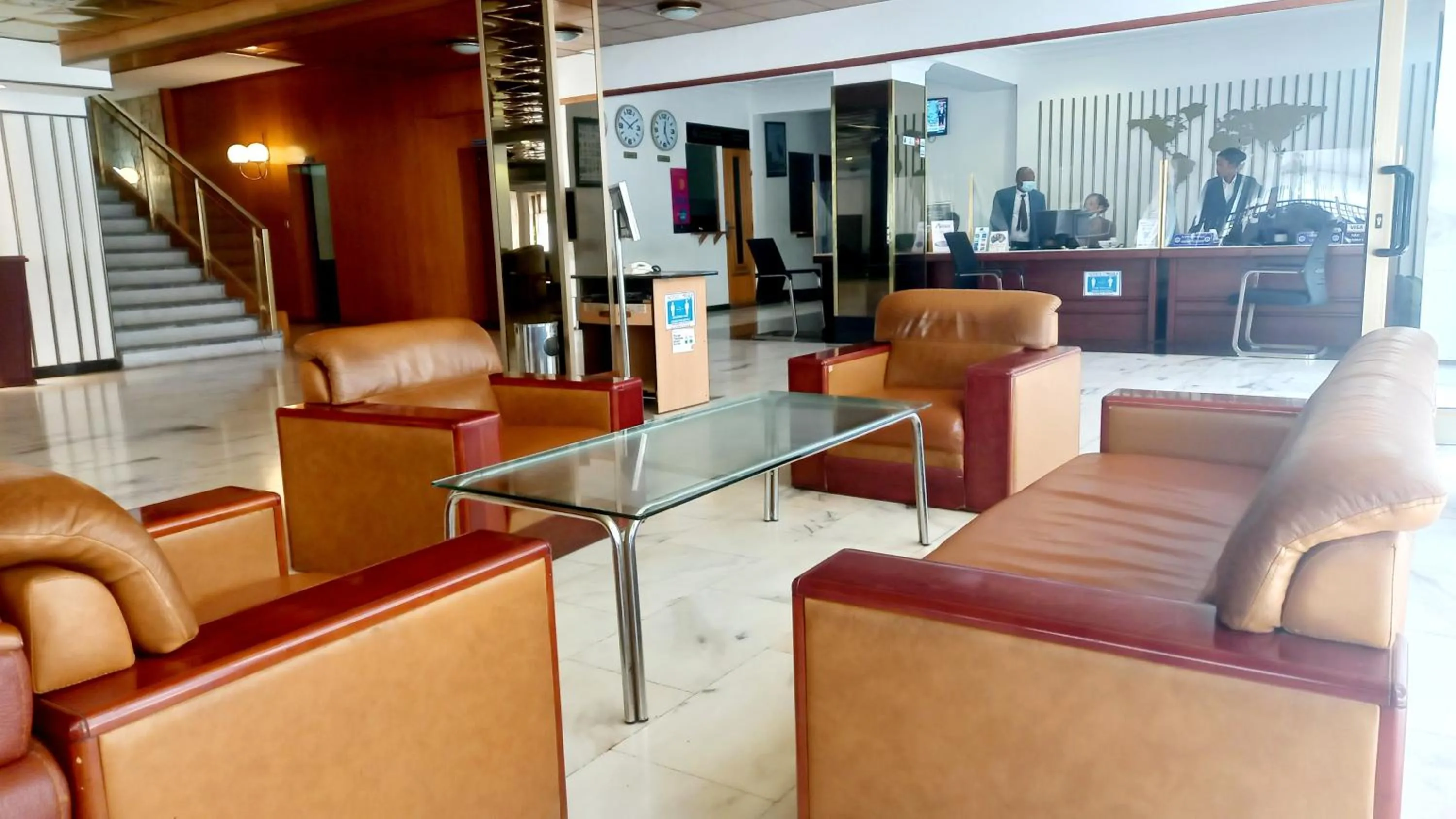 Lobby or reception in GHION HOTEL