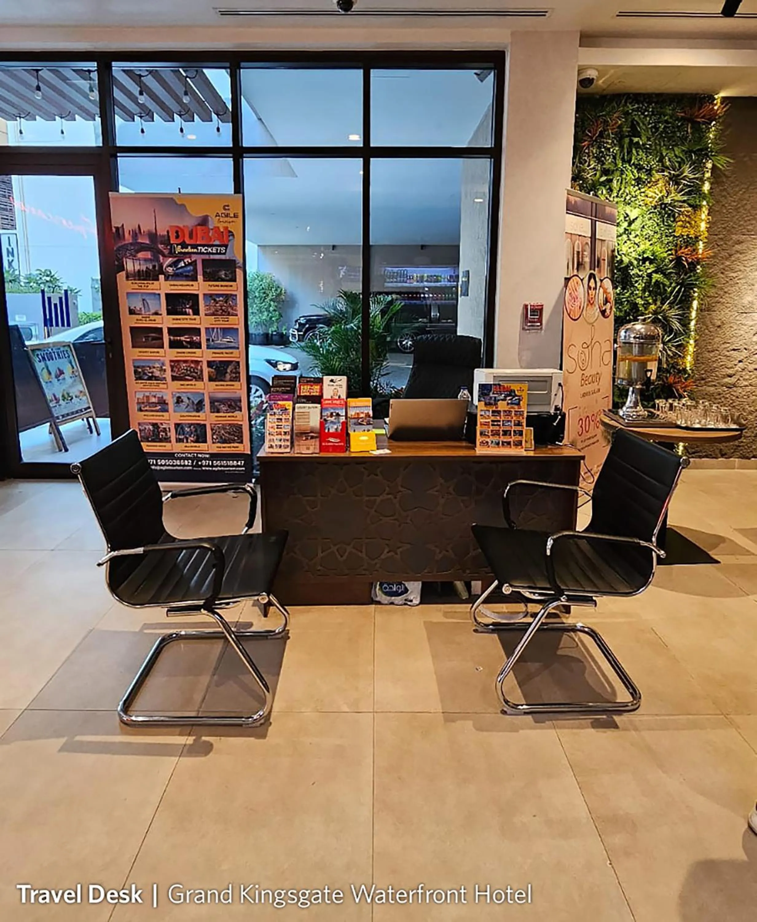 Lobby or reception in Grand Kingsgate Jaddaf Waterfront Hotel by Millennium