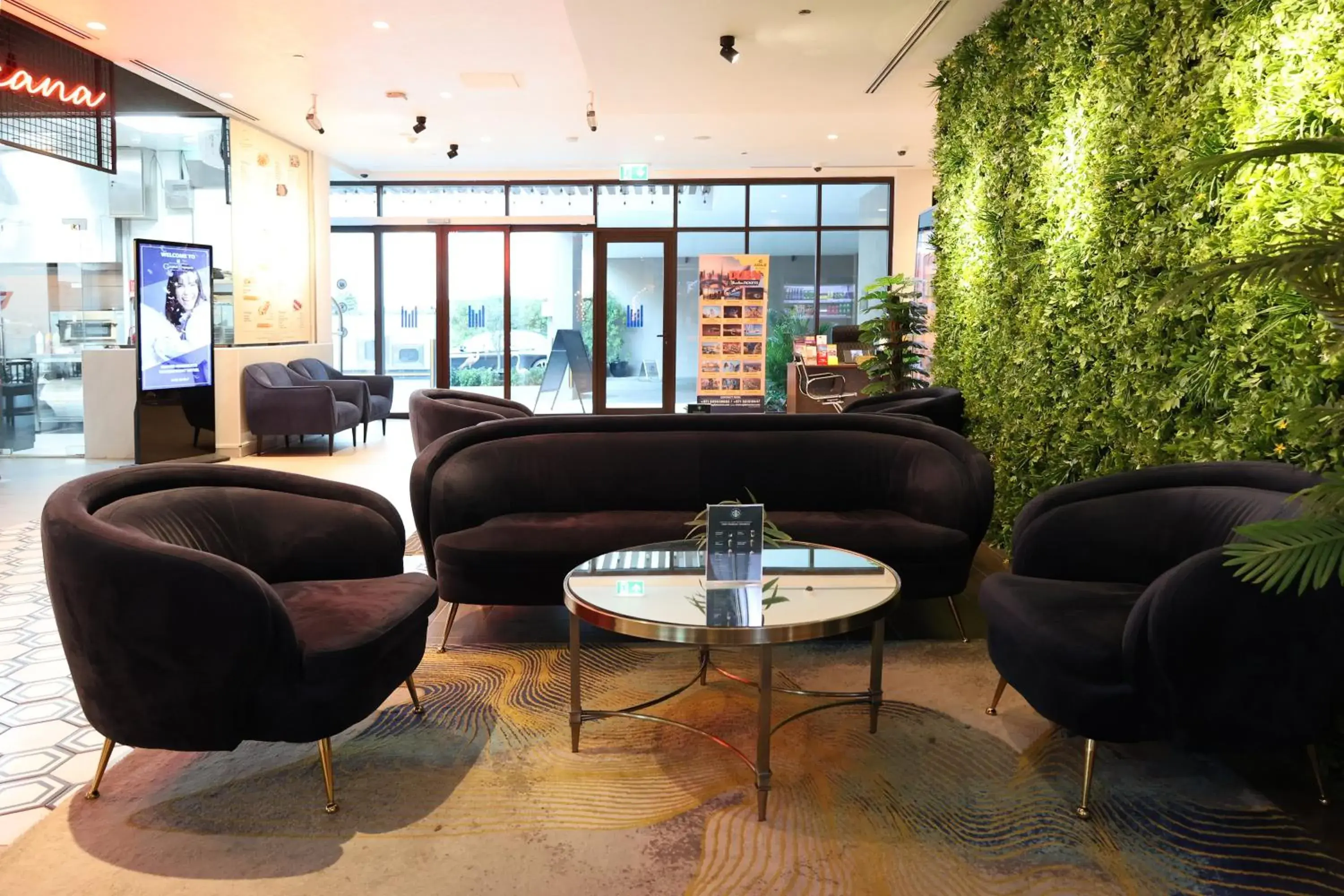 Lobby or reception in Grand Kingsgate Jaddaf Waterfront Hotel by Millennium Lobby or reception in Grand Kingsgate Jaddaf Waterfront Hotel by Millennium