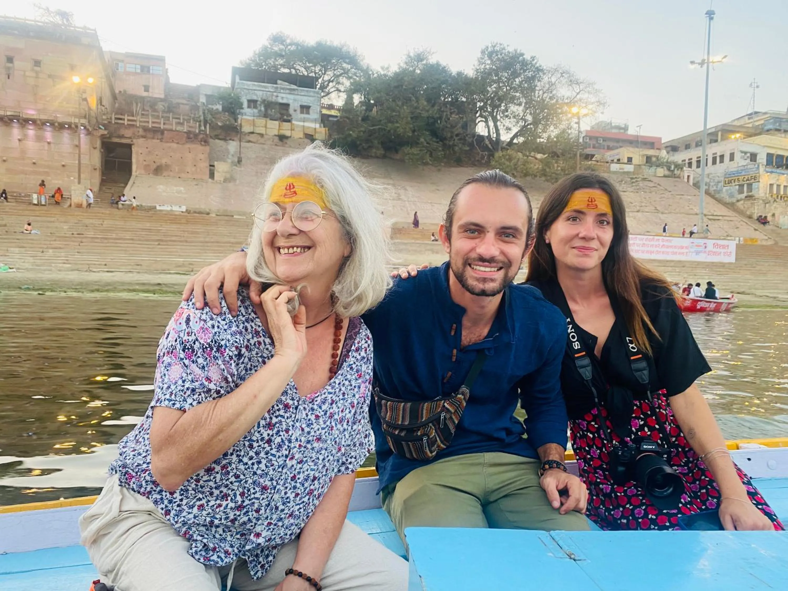 People in Ganga Guest House