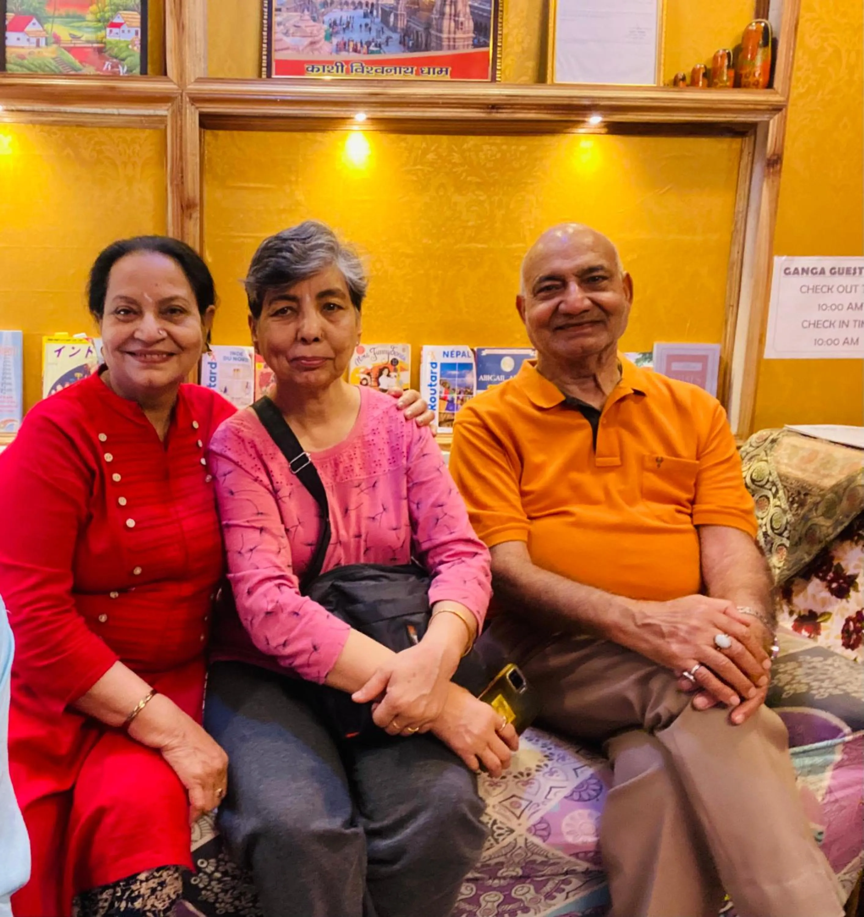People in Ganga Guest House