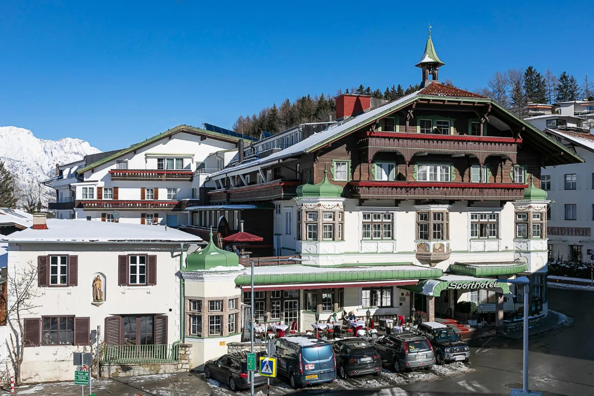 Property building in Sporthotel Igls