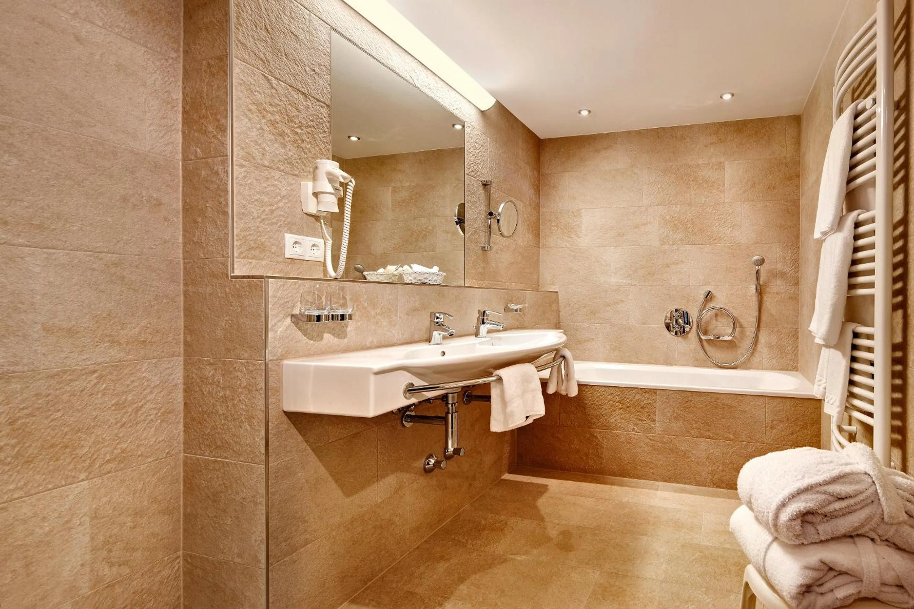 Bathroom in Sporthotel Igls