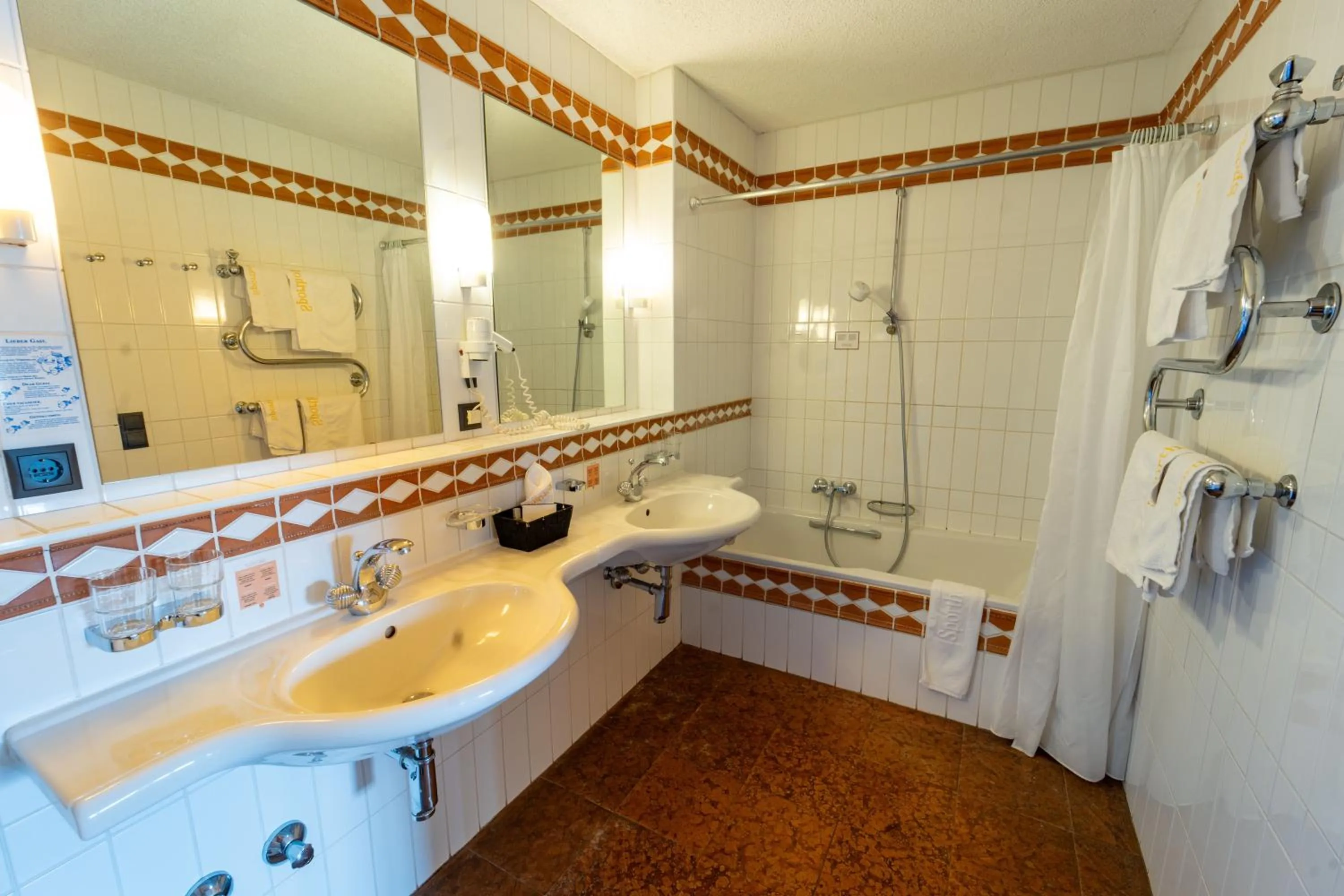 Bathroom in Sporthotel Igls