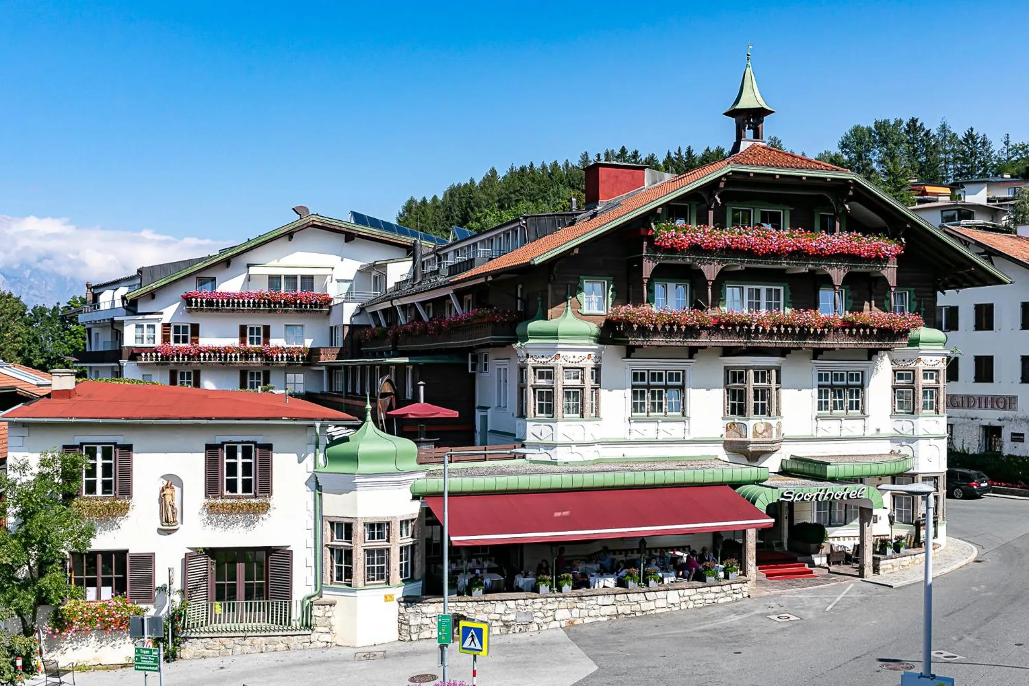 Property building in Sporthotel Igls