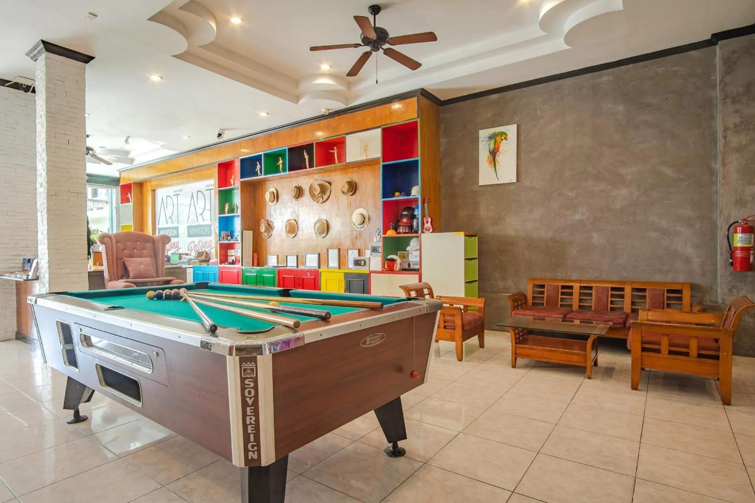 Billiard in Art Mansion Patong Hotel