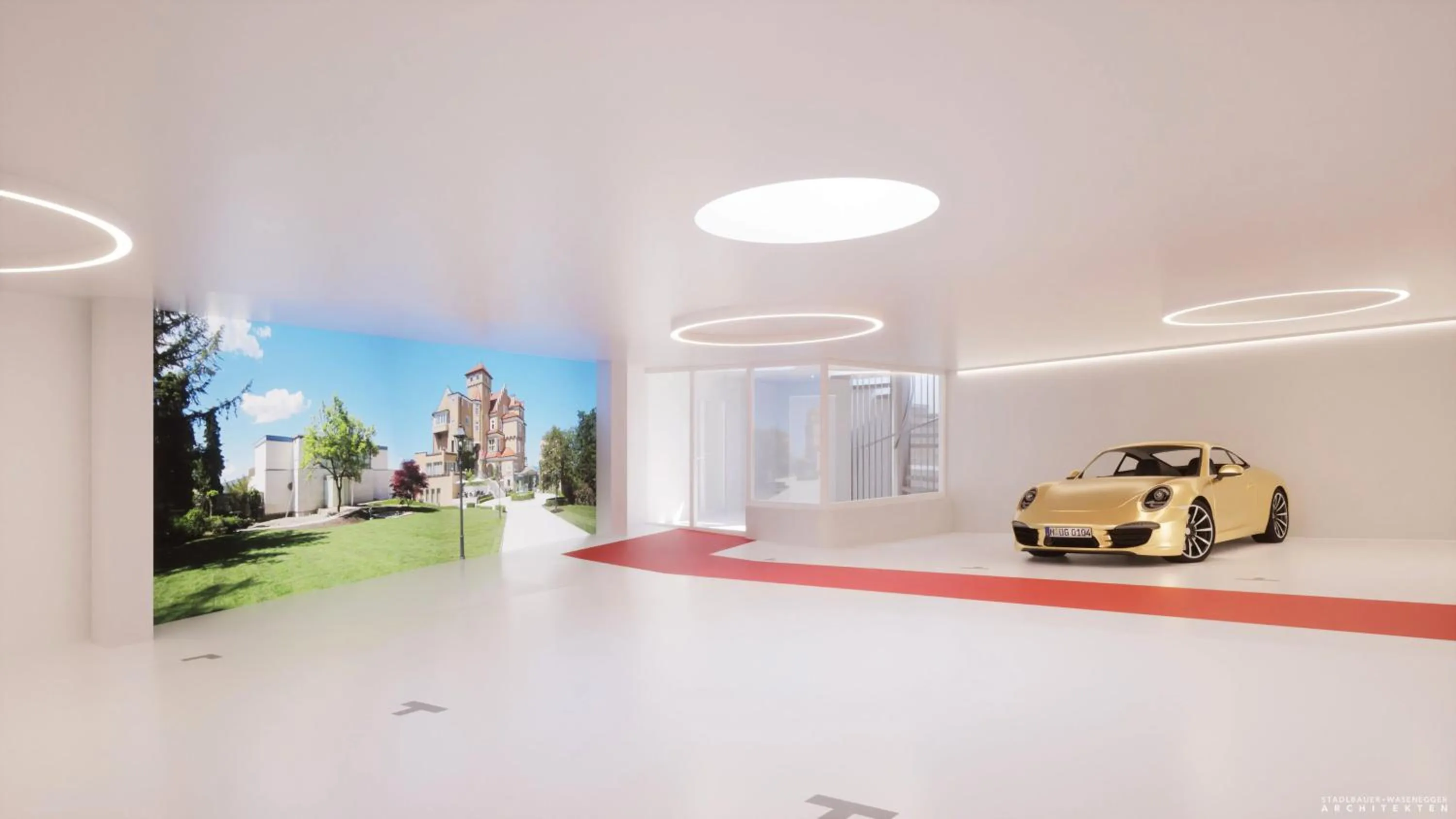 Parking in Hotel Schloss Mönchstein