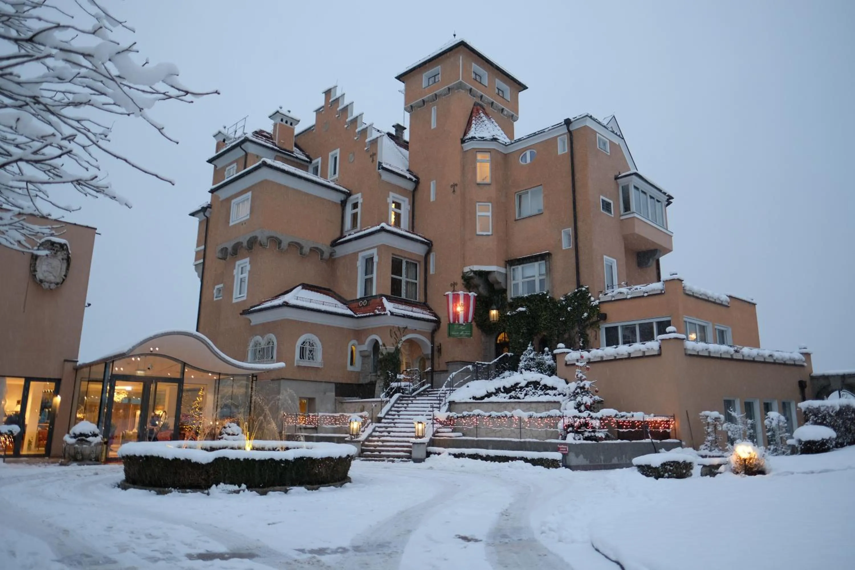 Winter in Hotel Schloss Mönchstein