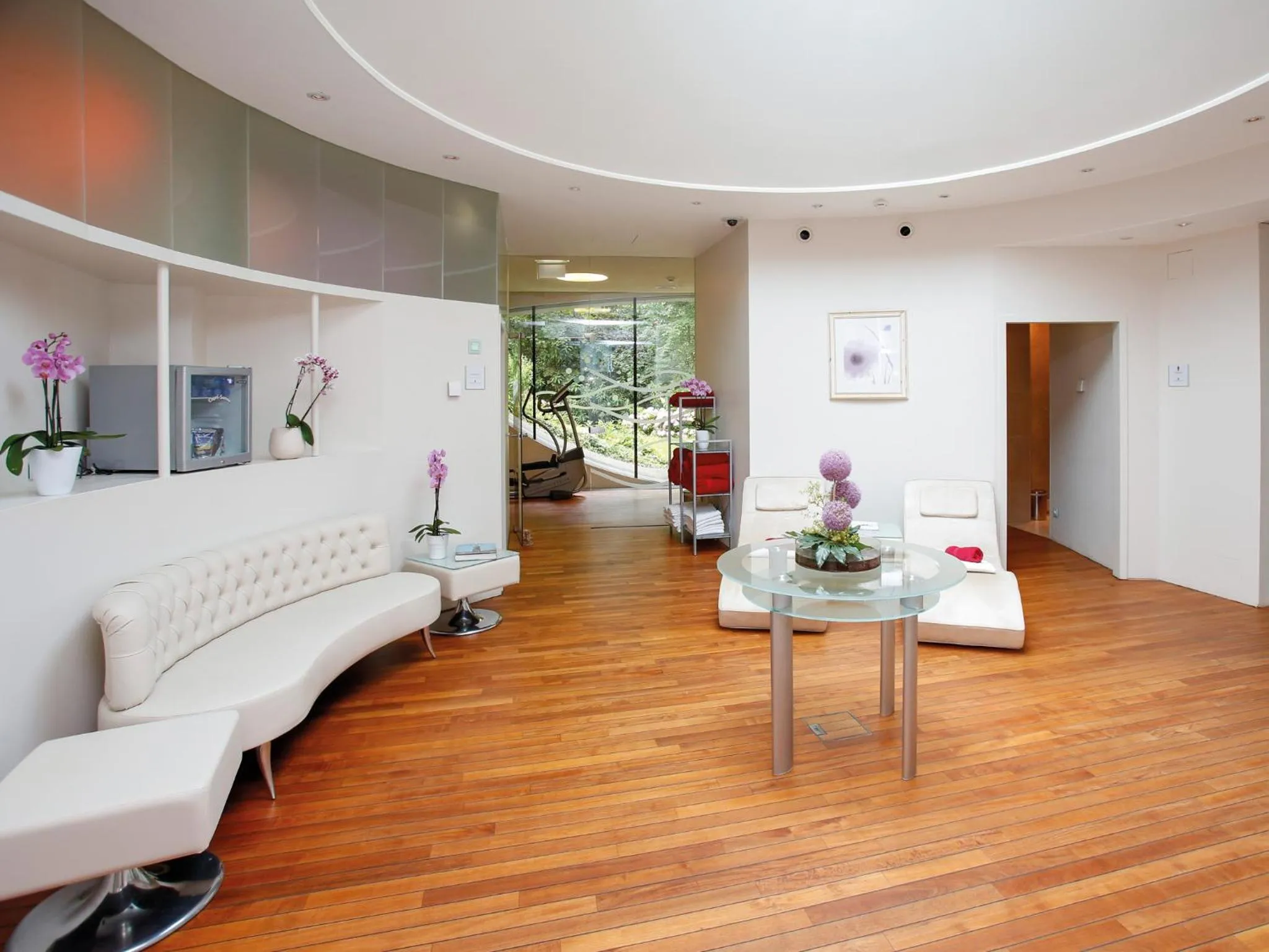 Spa and wellness centre/facilities in Hotel Schloss Mönchstein