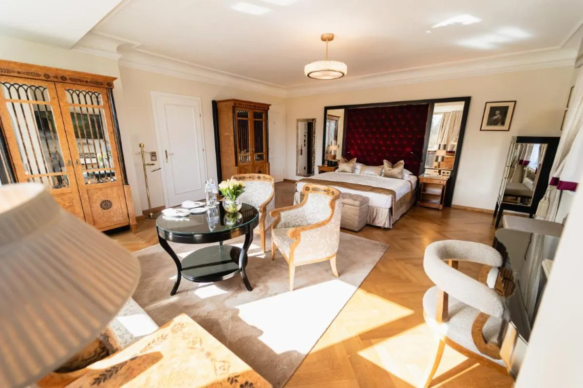 Living room in Hotel Schloss Mönchstein