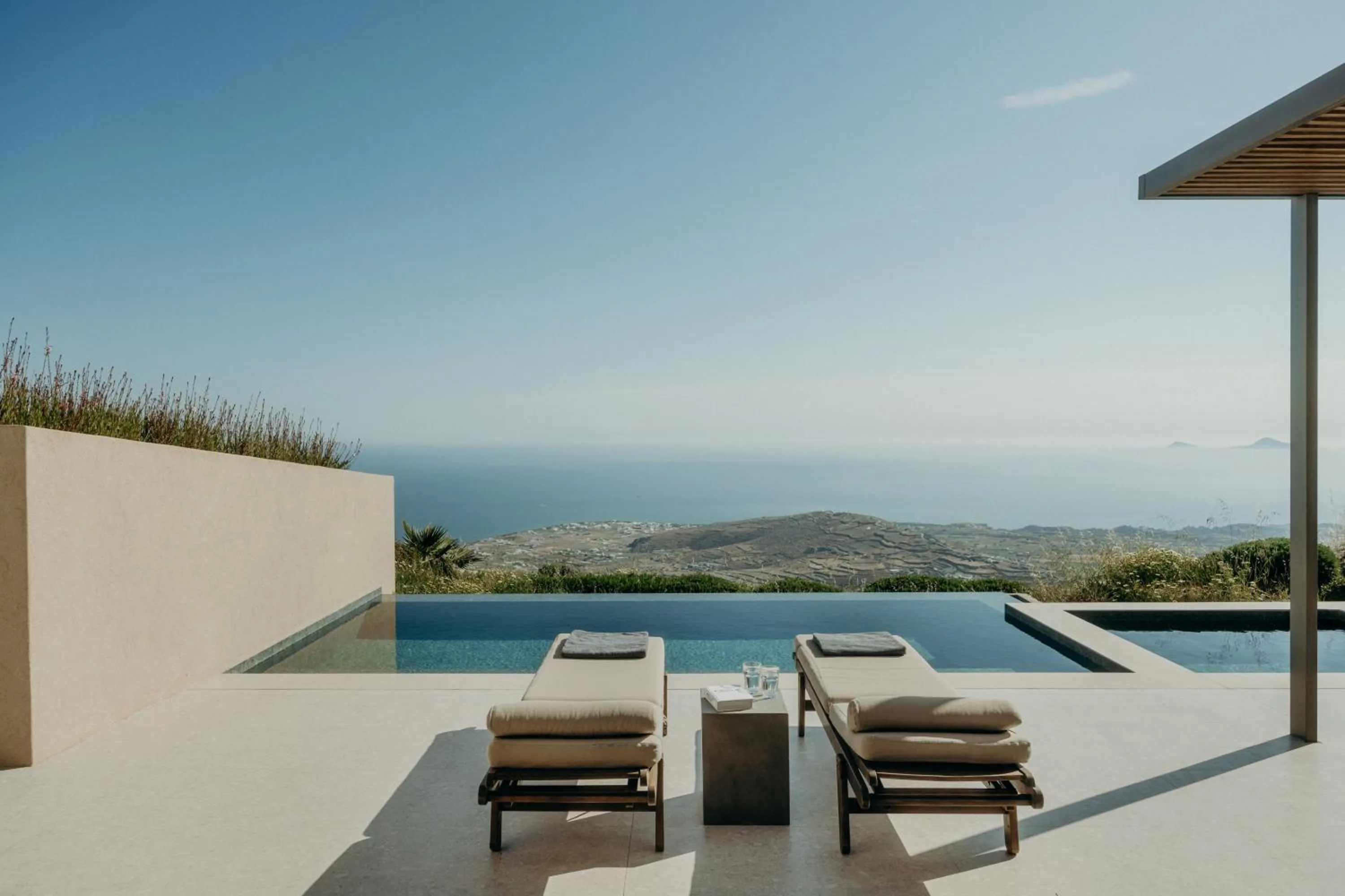 Balcony/Terrace in Santorini Sky, Luxury Resort