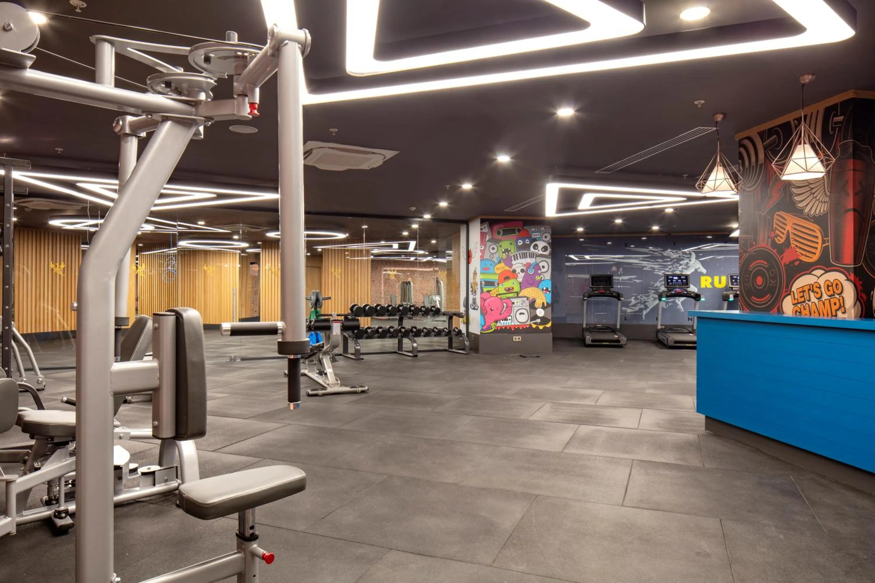 Fitness centre/facilities in Mylome Luxury Hotel & Resort - Ultra All Inclusive