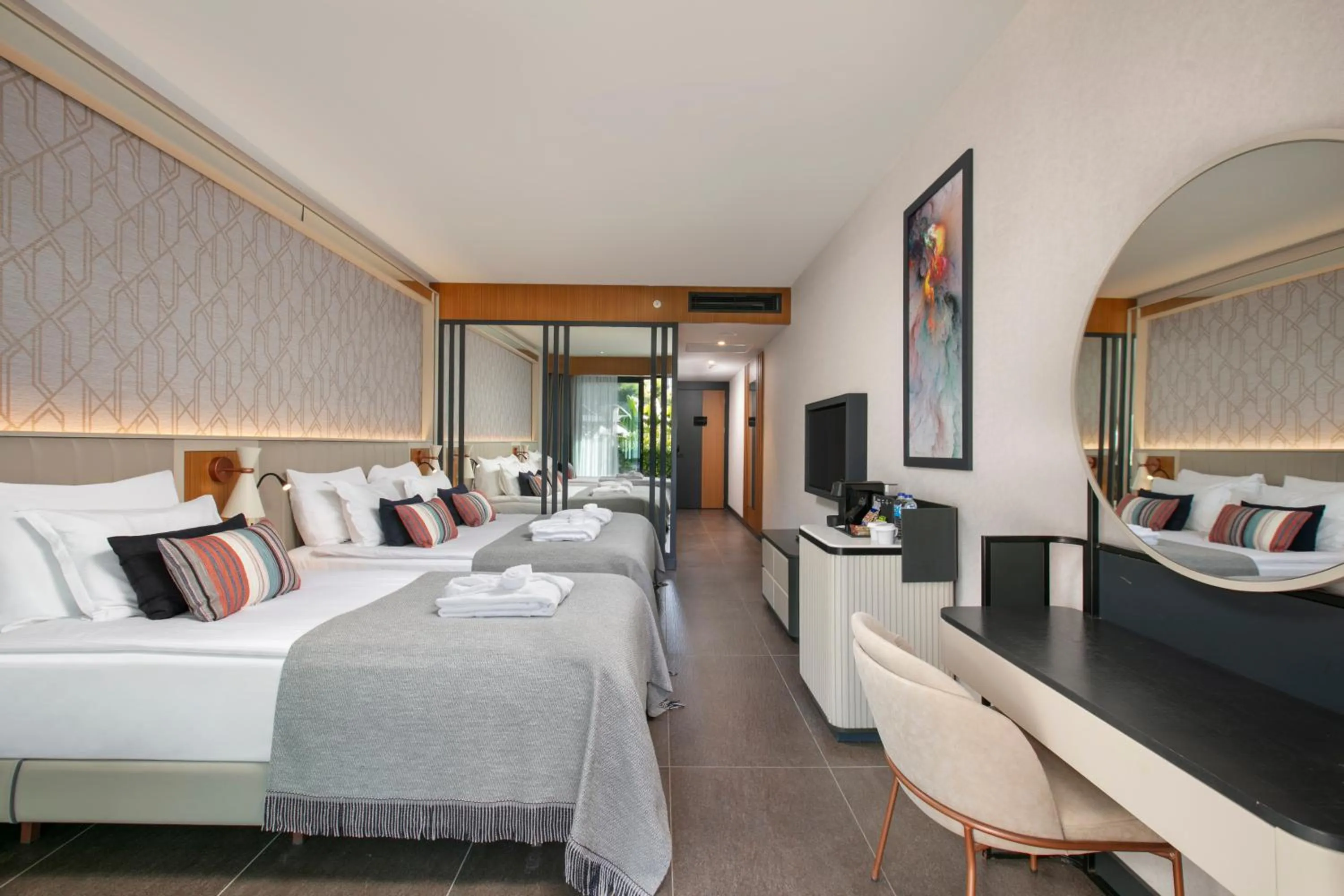 Bedroom, Bed in Mylome Luxury Hotel & Resort - Ultra All Inclusive