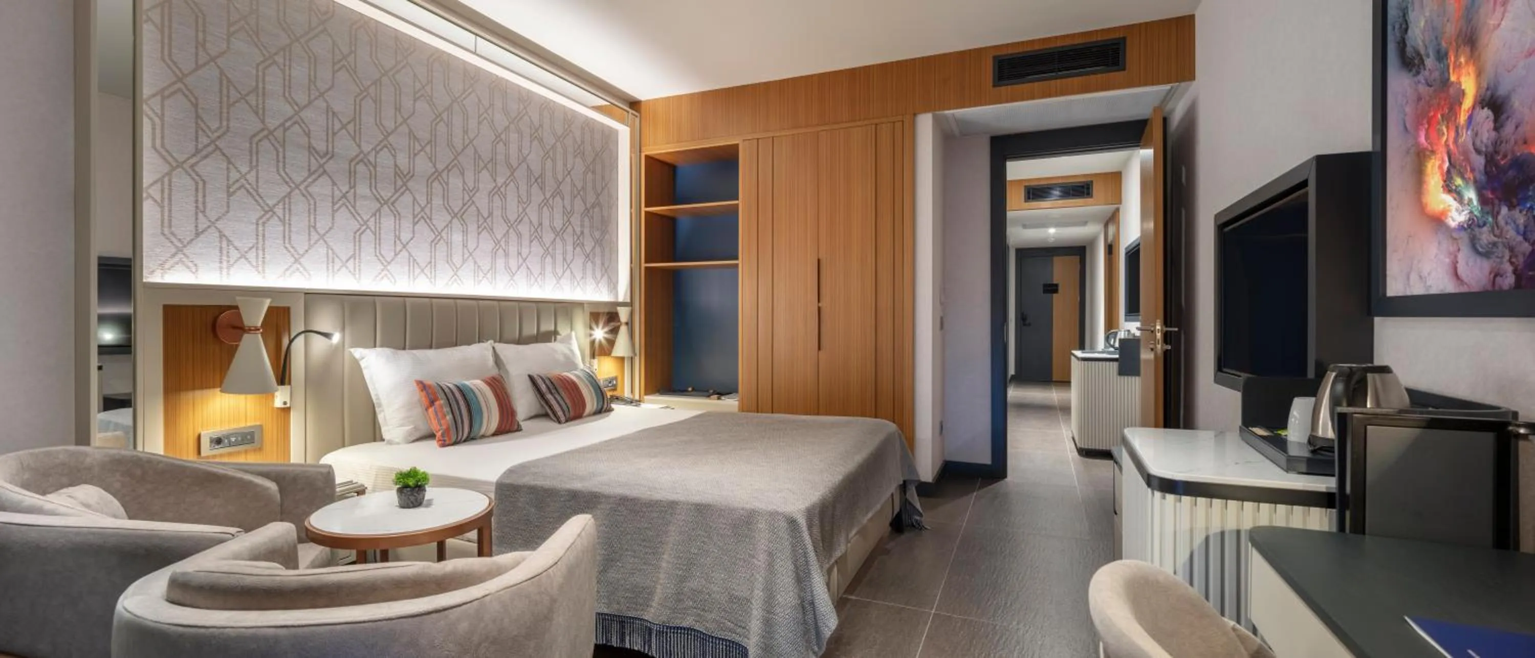 Bedroom, Bed in Mylome Luxury Hotel & Resort - Ultra All Inclusive