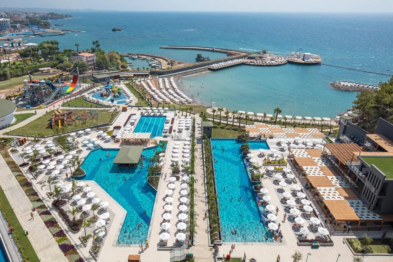 Swimming pool in Mylome Luxury Hotel & Resort - Ultra All Inclusive