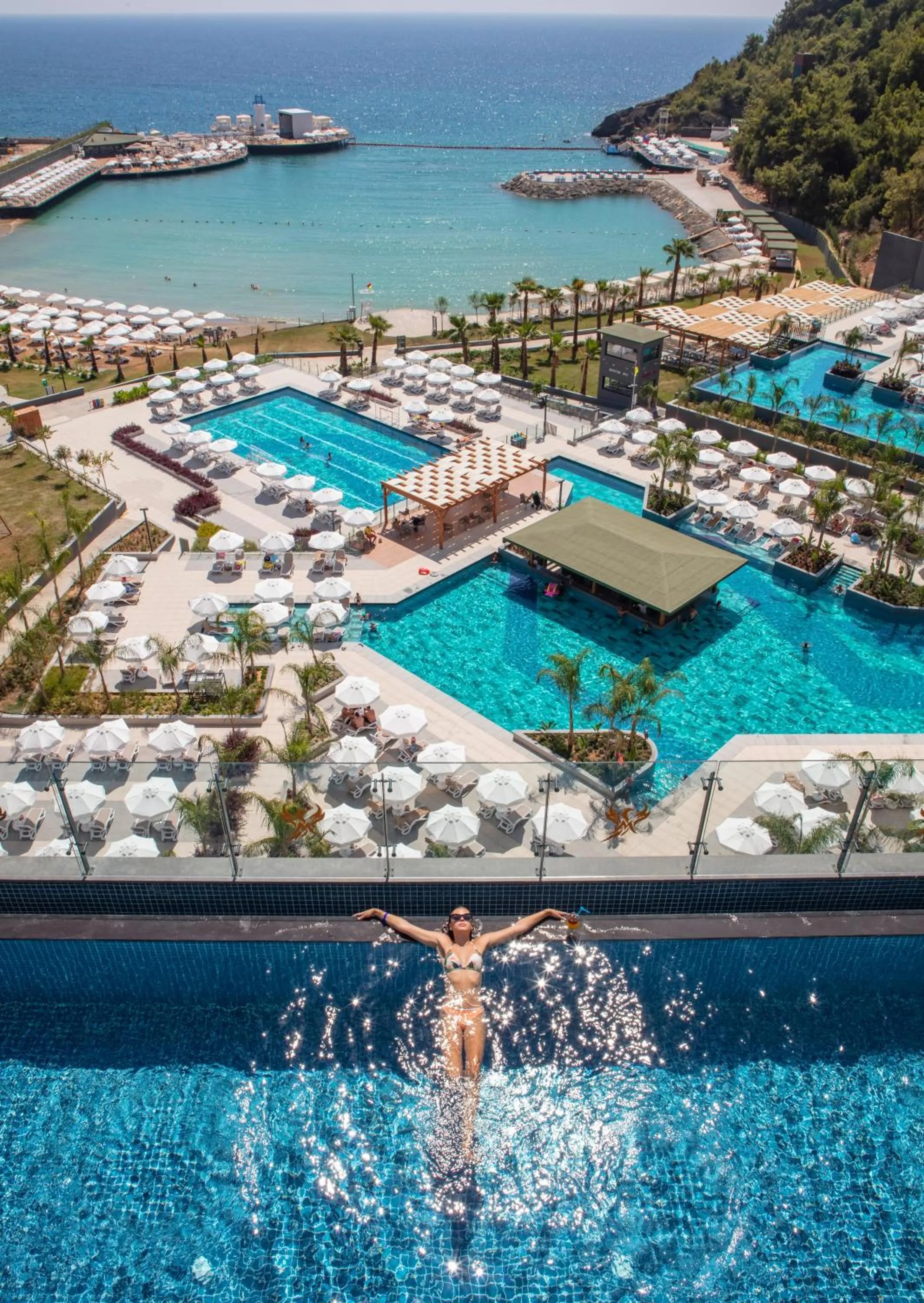 Swimming pool in Mylome Luxury Hotel & Resort - Ultra All Inclusive