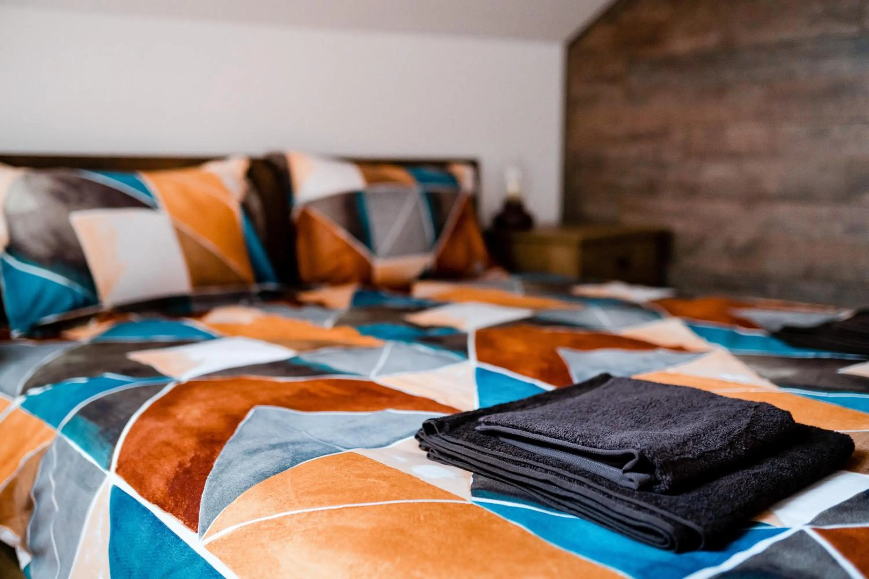 Bed in Galeria Grafit Apartments