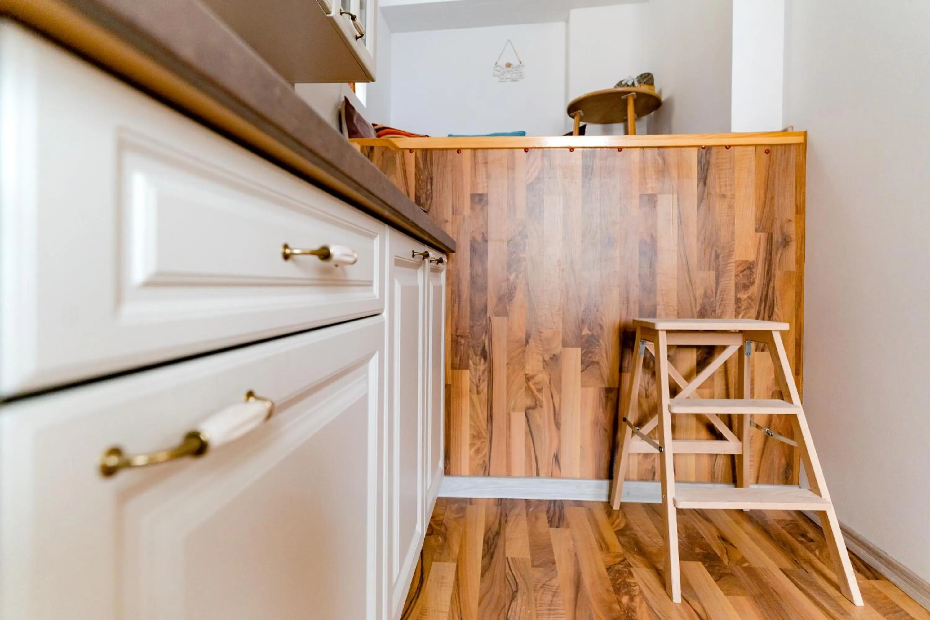 Kitchen or kitchenette in Galeria Grafit Apartments