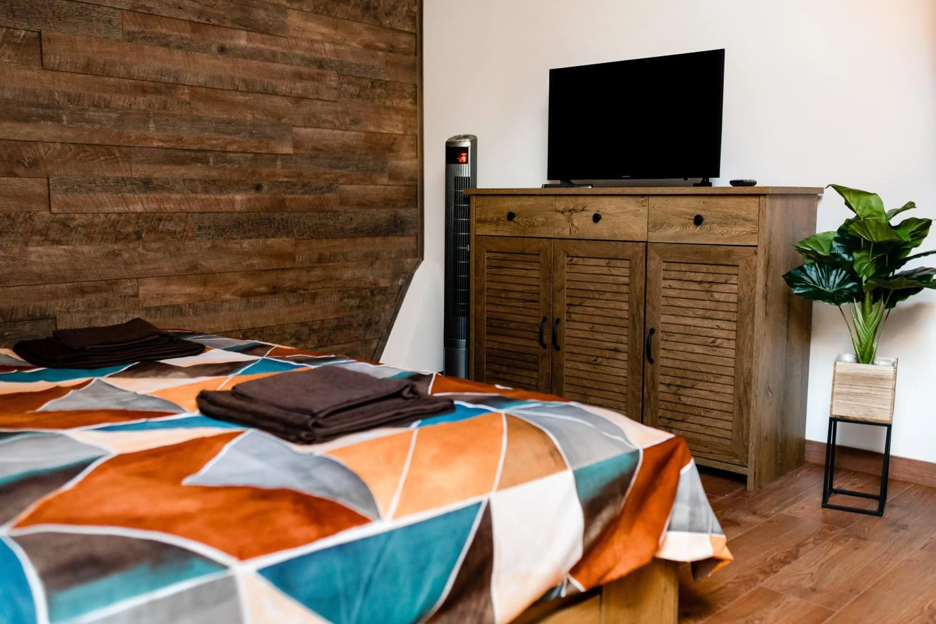 Bed in Galeria Grafit Apartments