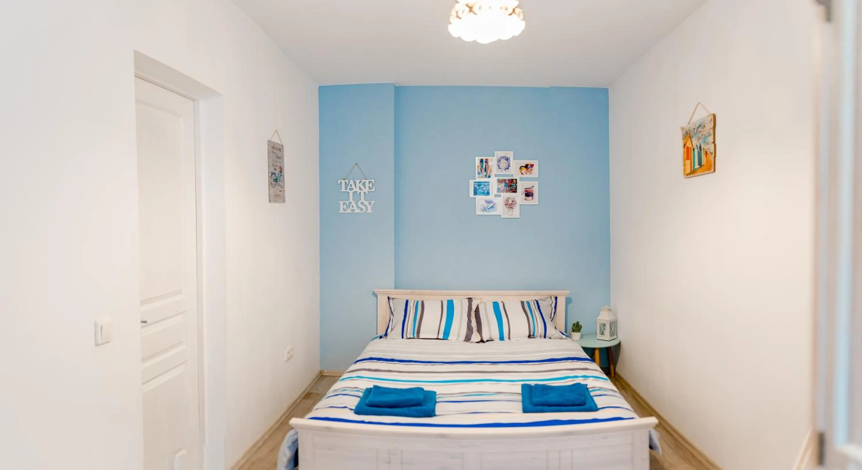 Bed in Galeria Grafit Apartments