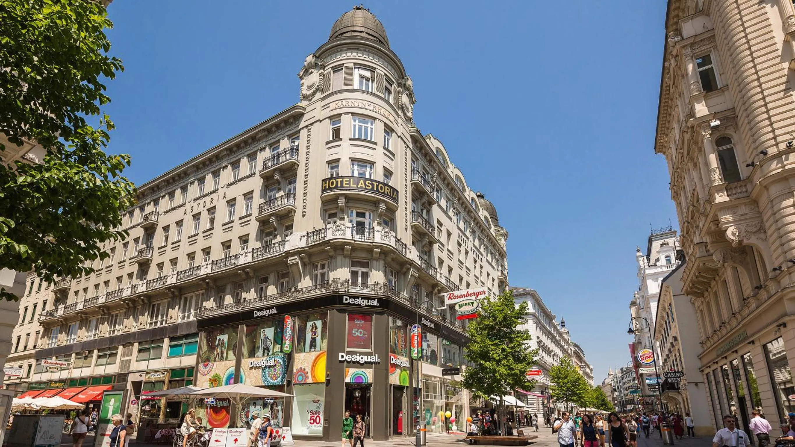 Property building in Hotel Astoria Vienna, Curio Collection by Hilton