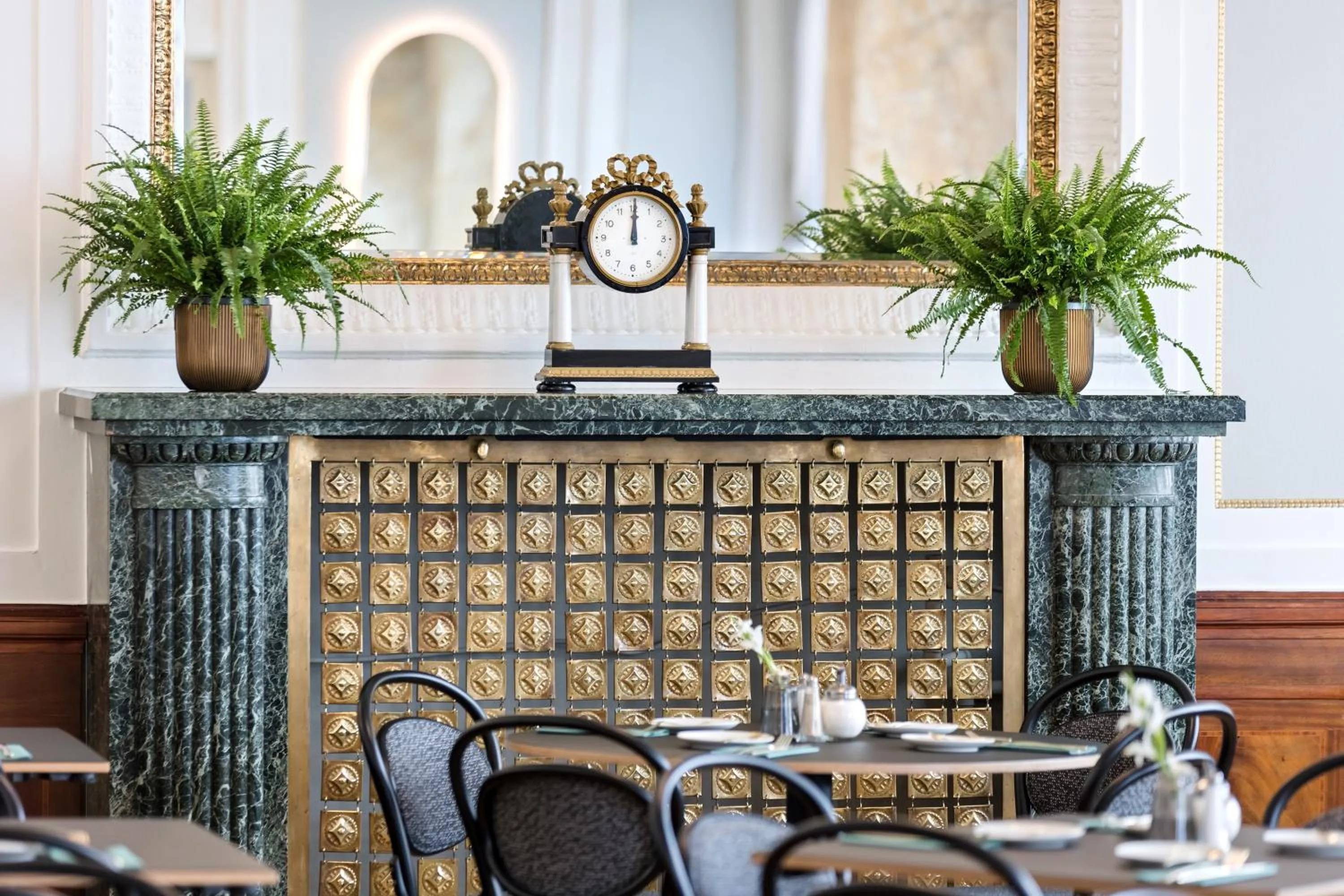 Decorative detail in Hotel Astoria Vienna, Curio Collection by Hilton