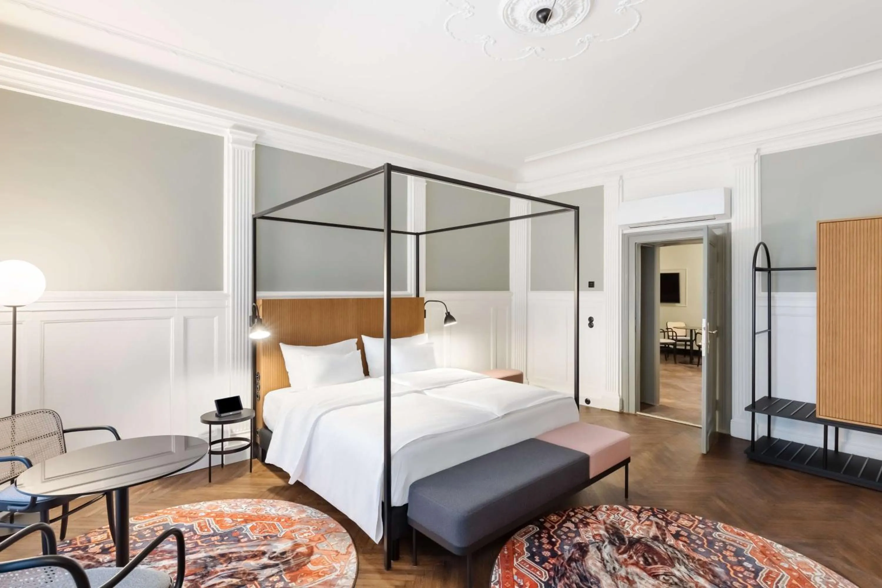 Bed in Hotel Astoria Vienna, Curio Collection by Hilton